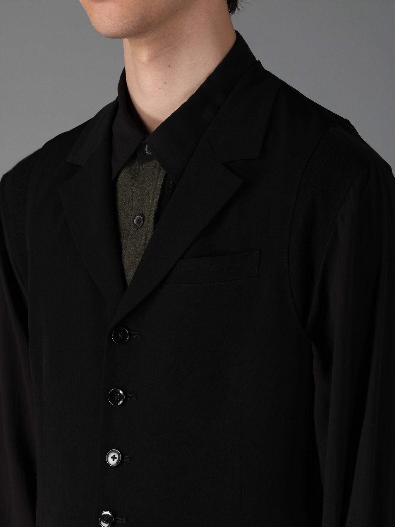 CREPE de CHINE SINGLE LONG VEST