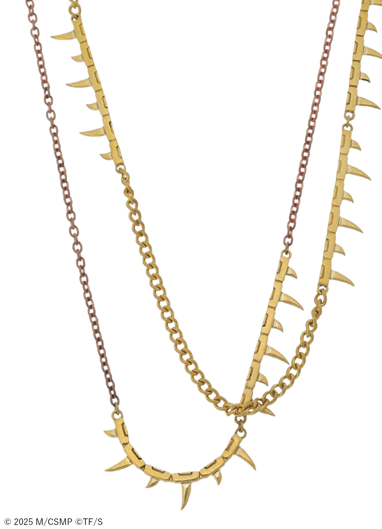 【Pre-Order】Ground Y×CHAINSAW MAN Collaborate Collection CHAINSAW BLADE NECKLACE Ver.1
