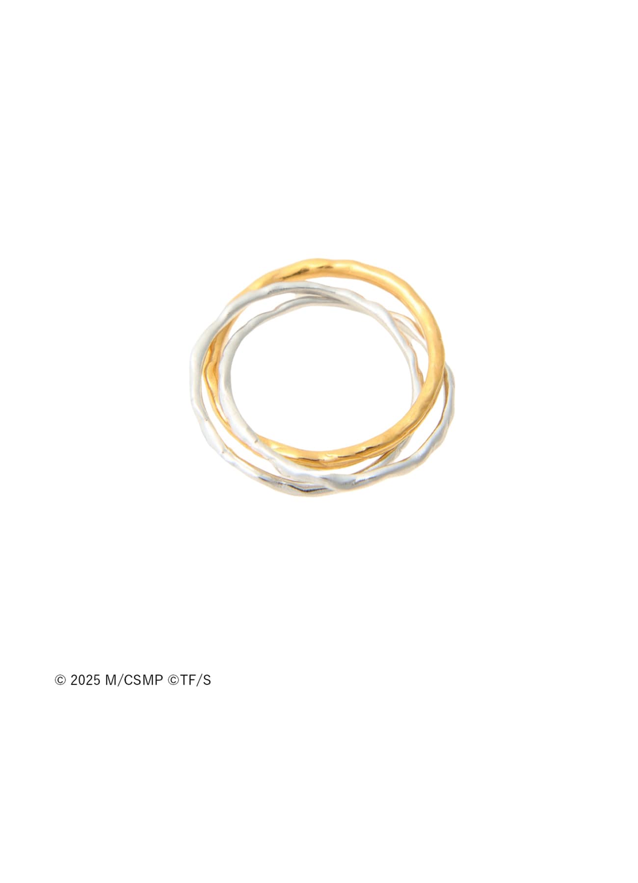 【Pre-Order】Ground Y×CHAINSAW MAN Collaborate Collection TYPHOON DEVIL TRINITY RING