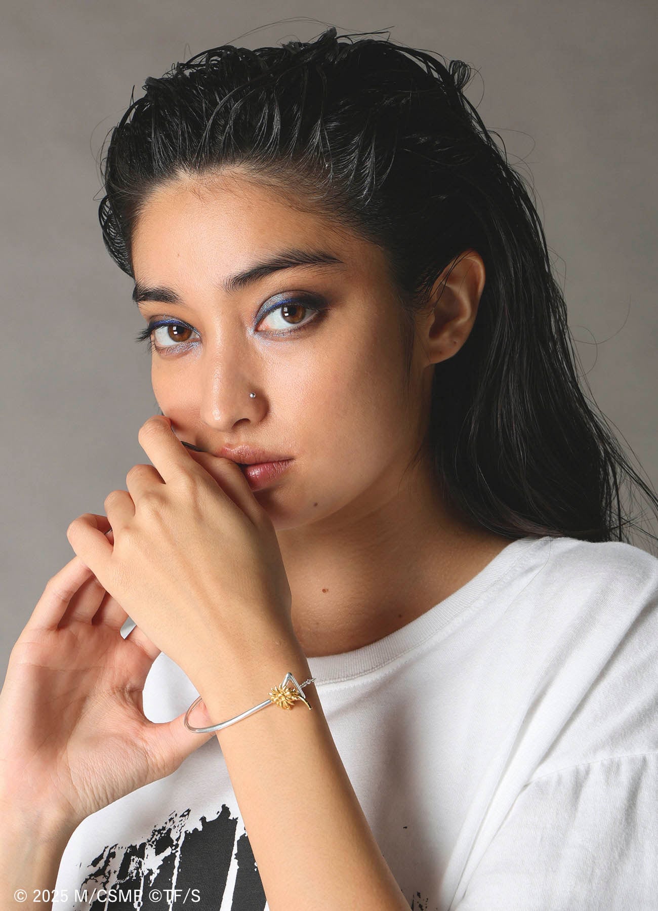【Pre-Order】Ground Y×CHAINSAW MAN Collaborate Collection FLOWER AND STARTING HANDLE BRACELET