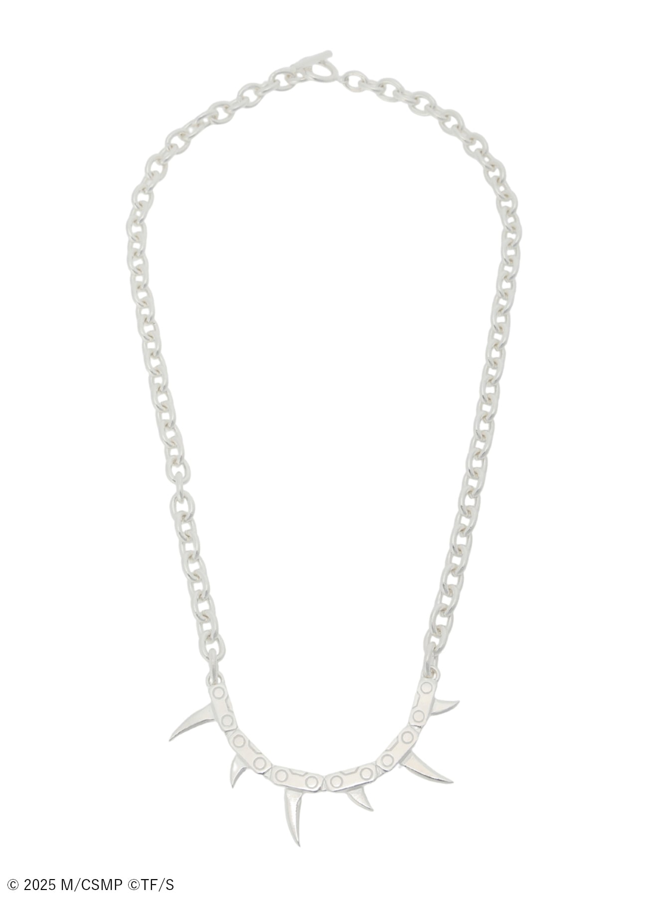 【Pre-Order】Ground Y×CHAINSAW MAN Collaborate Collection CHAINSAW BLADE NECKLACE Ver.2
