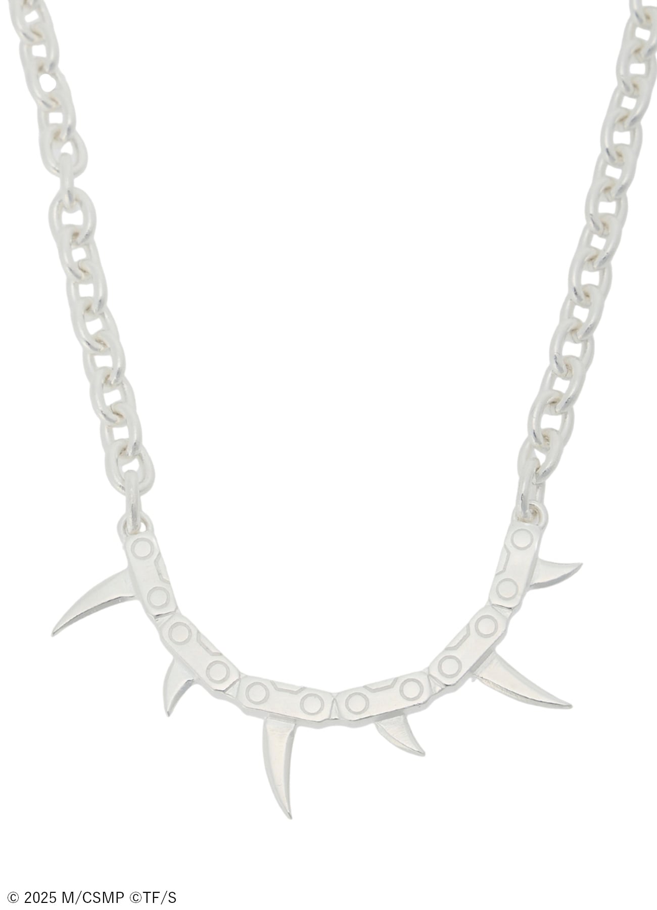 【Pre-Order】Ground Y×CHAINSAW MAN Collaborate Collection CHAINSAW BLADE NECKLACE Ver.2