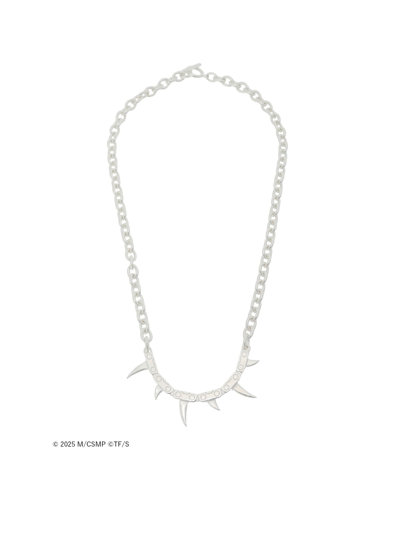 【Pre-Order】Ground Y×CHAINSAW MAN Collaborate Collection CHAINSAW BLADE NECKLACE Ver.2