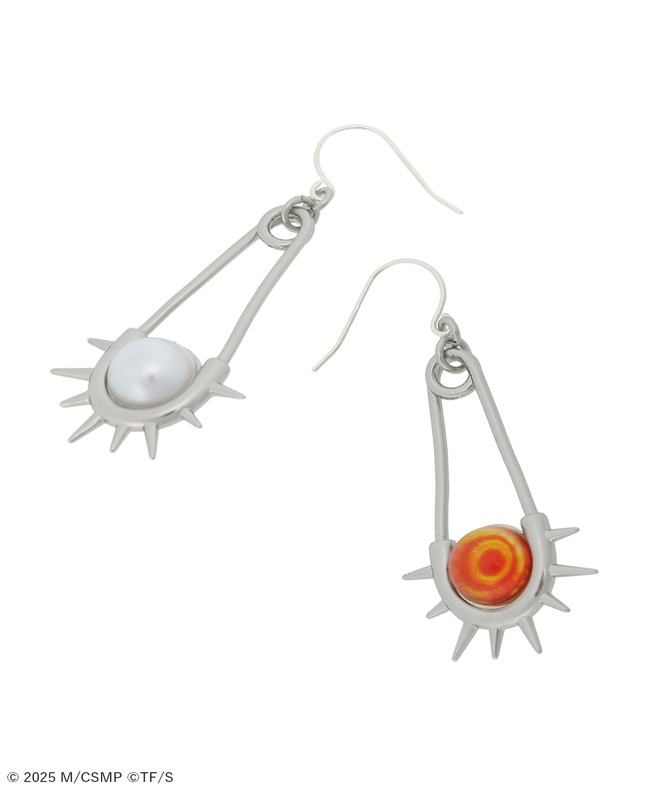 【Pre-Order】Ground Y×CHAINSAW MAN Collaborate Collection CHAINSAW AND MAKIMA EARRINGS