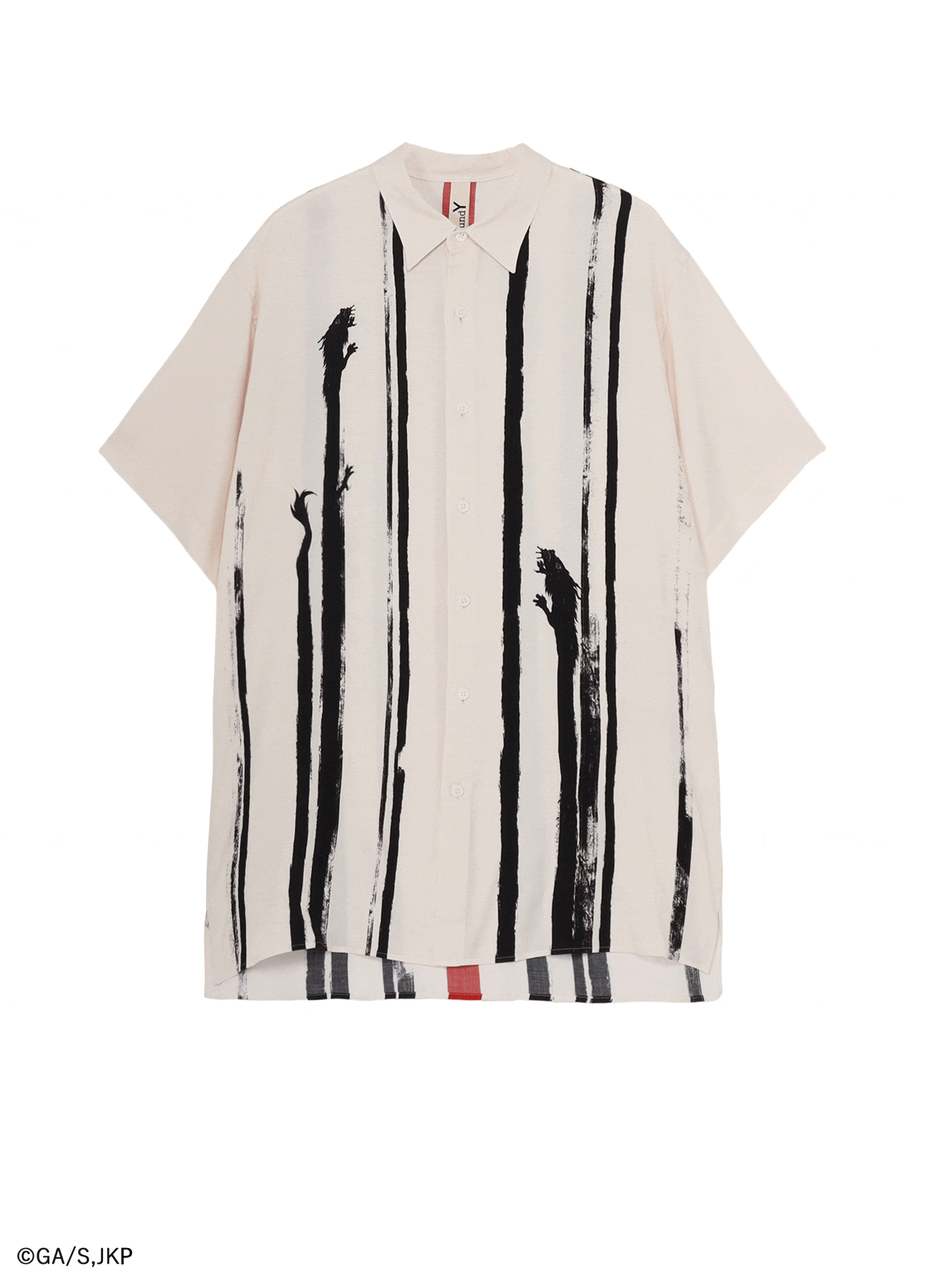 【Pre-order 6/20 12:00~】Rainbow Dragon Stripe Short Sleeve Shirt 【9月下旬より順次発送】