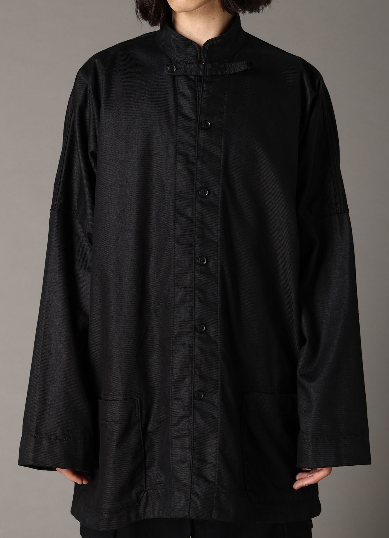 Ground Y×EDWIN 9oz BLACK TWILL CHINA JACKET