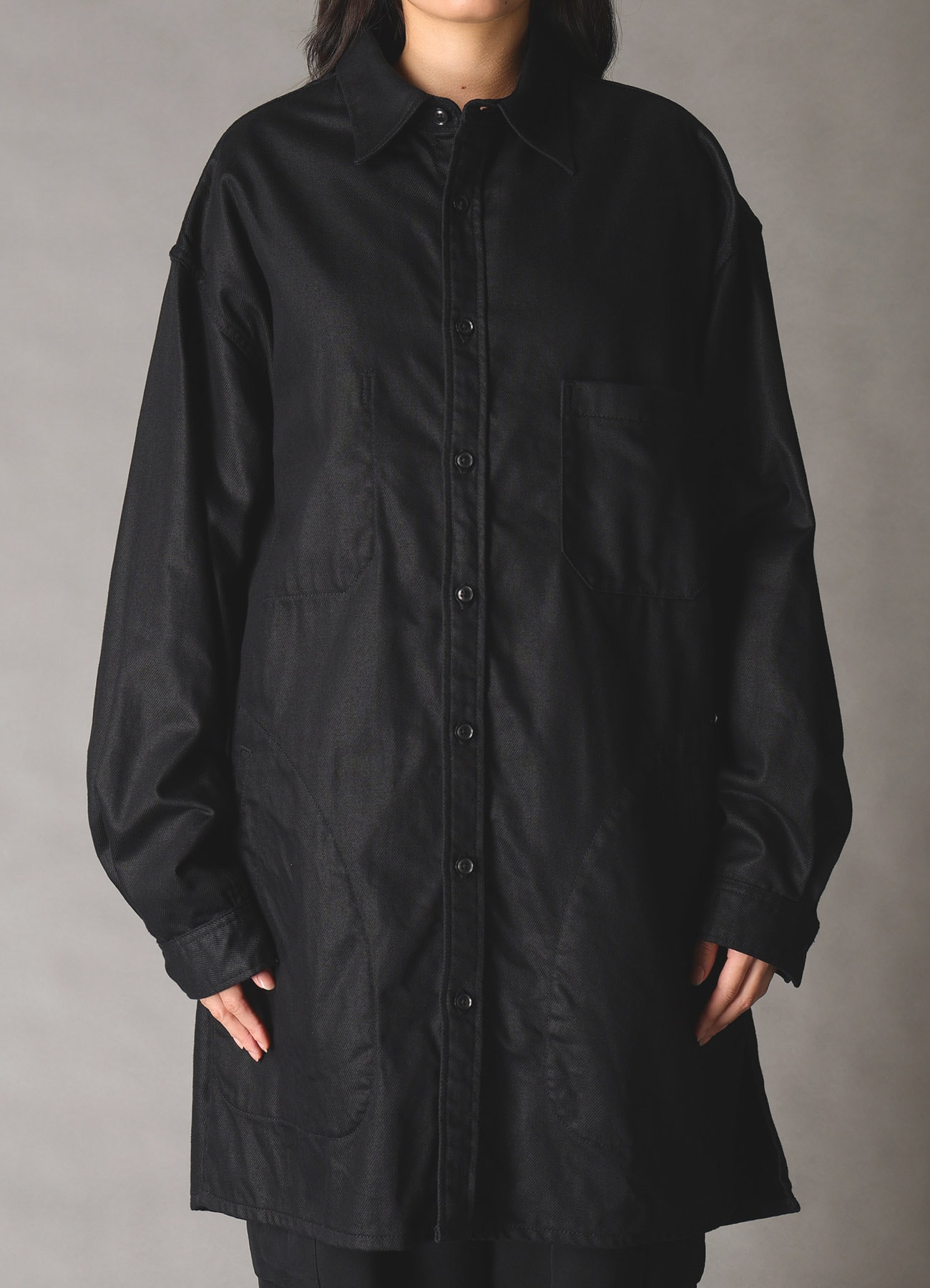 Ground Y×EDWIN 9oz BLACK TWILL WORK JACKET