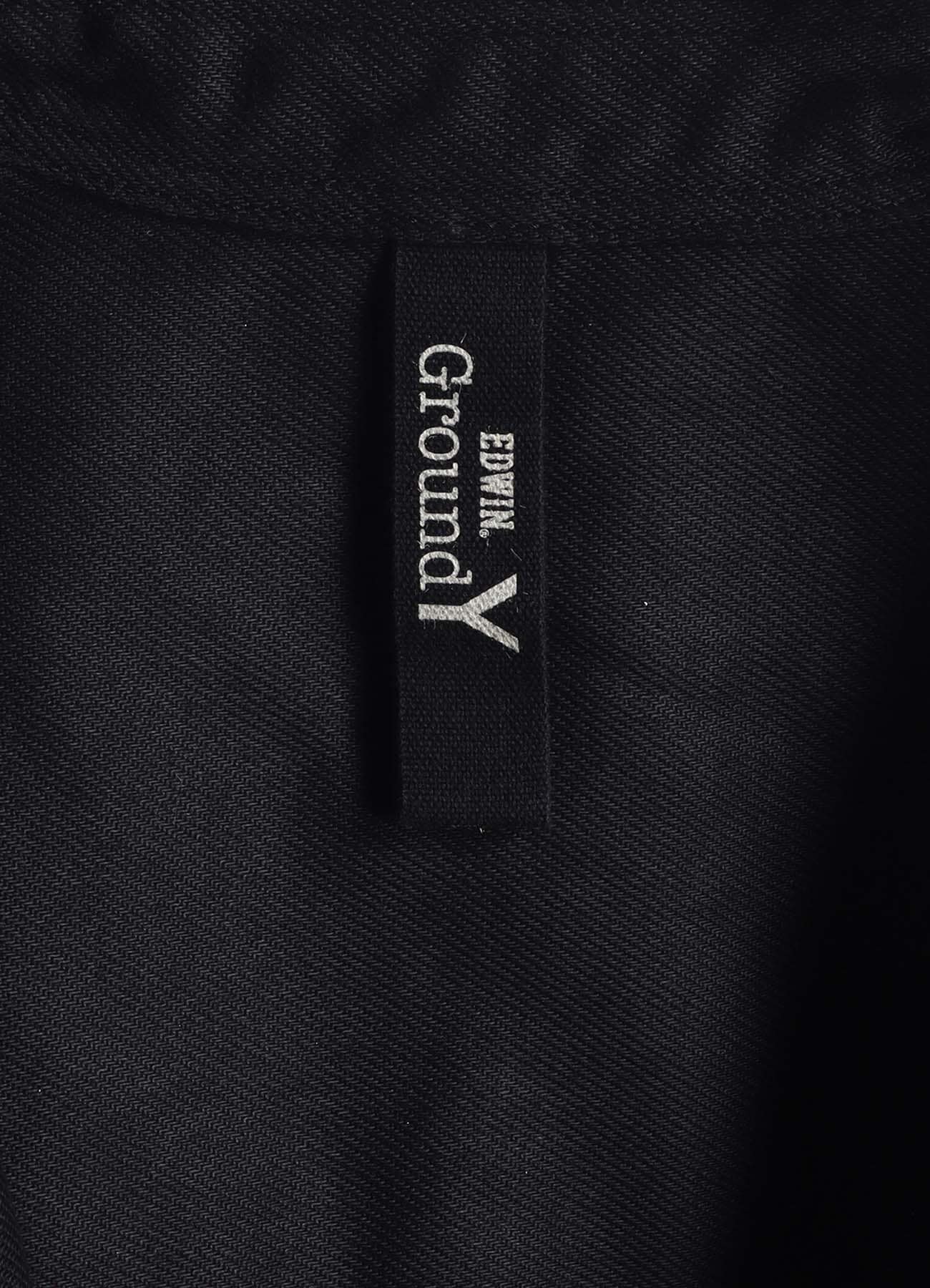 Ground Y×EDWIN 9oz BLACK TWILL WORK JACKET