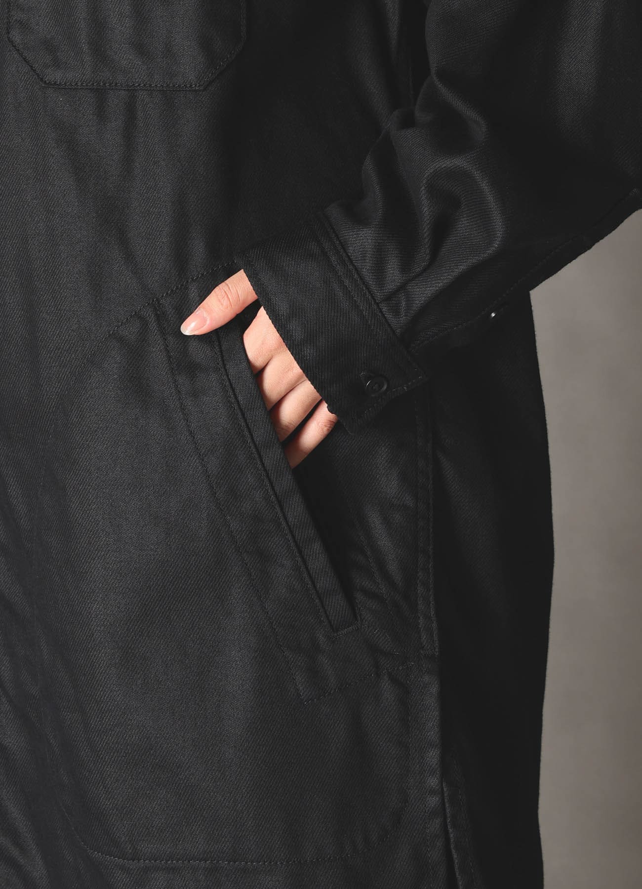 Ground Y×EDWIN 9oz BLACK TWILL WORK JACKET