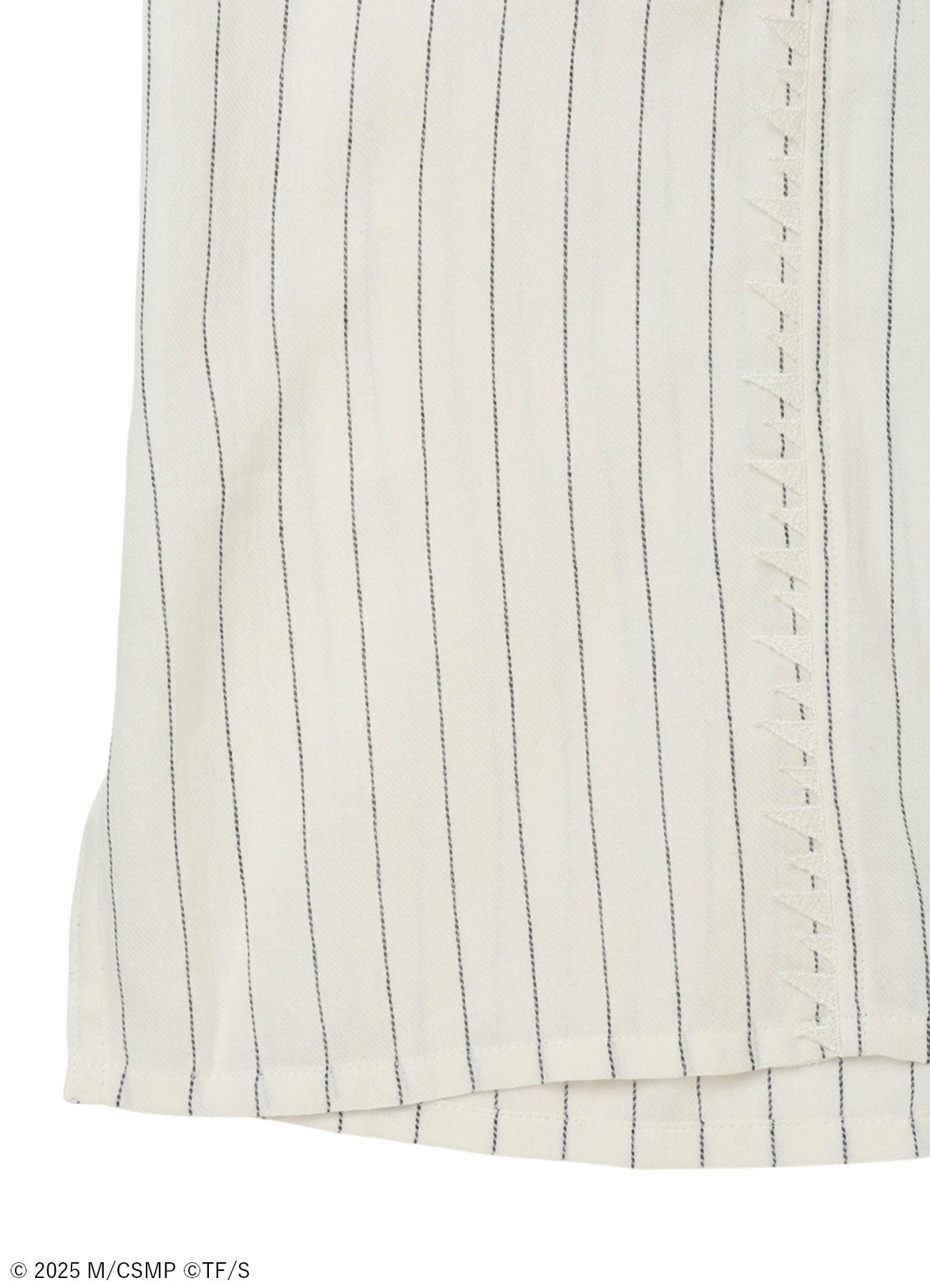 【Pre-Order】Ground Y×CHAINSAW MAN Collaborate Collection CHAINSAW STRIPE SHIRT