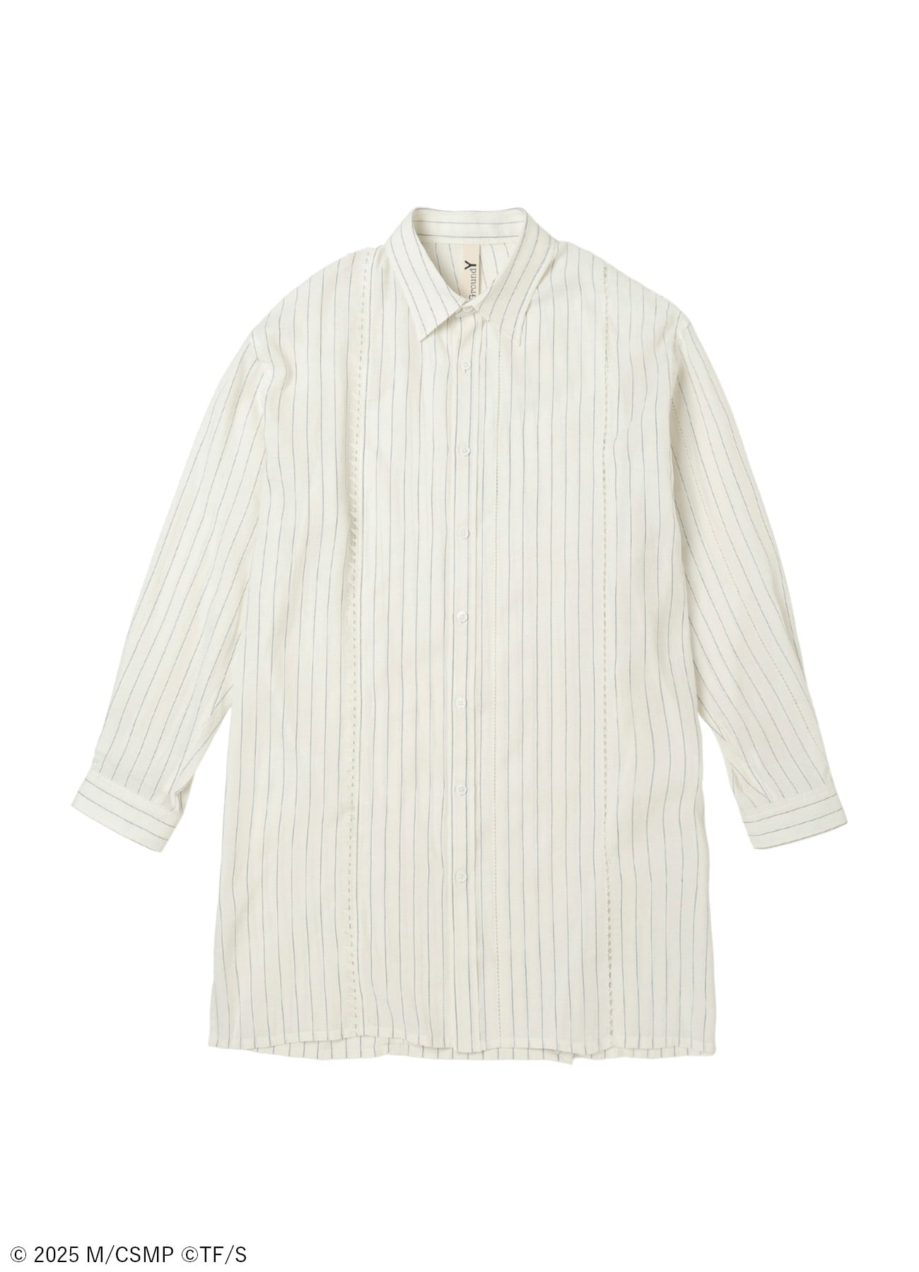 【Pre-Order】Ground Y×CHAINSAW MAN Collaborate Collection CHAINSAW STRIPE SHIRT