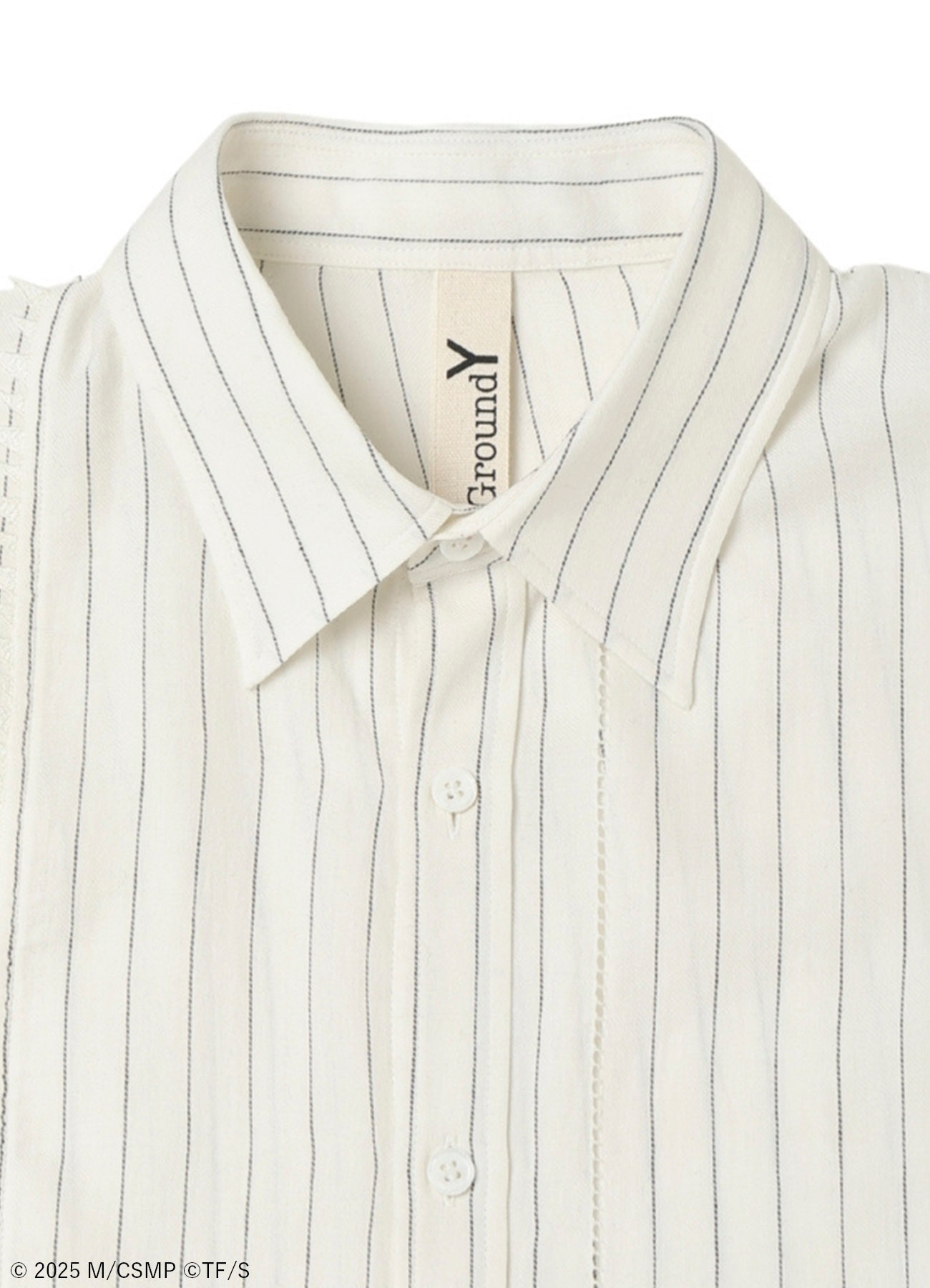【Pre-Order】Ground Y×CHAINSAW MAN Collaborate Collection CHAINSAW STRIPE SHIRT