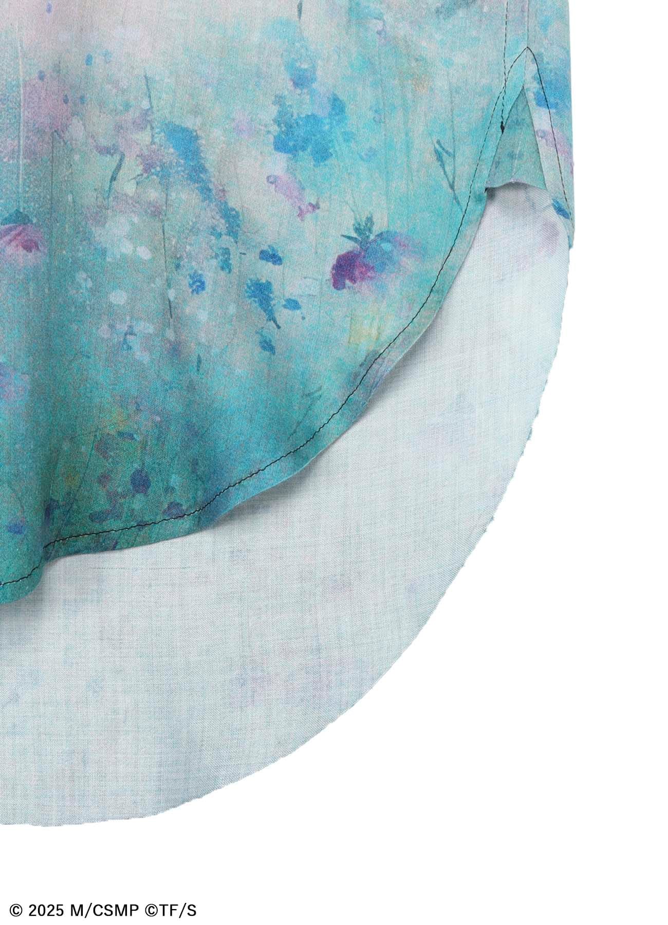 【Pre-Order】Ground Y×CHAINSAW MAN Collaborate Collection FLOWER GRAPHIC SHIRT