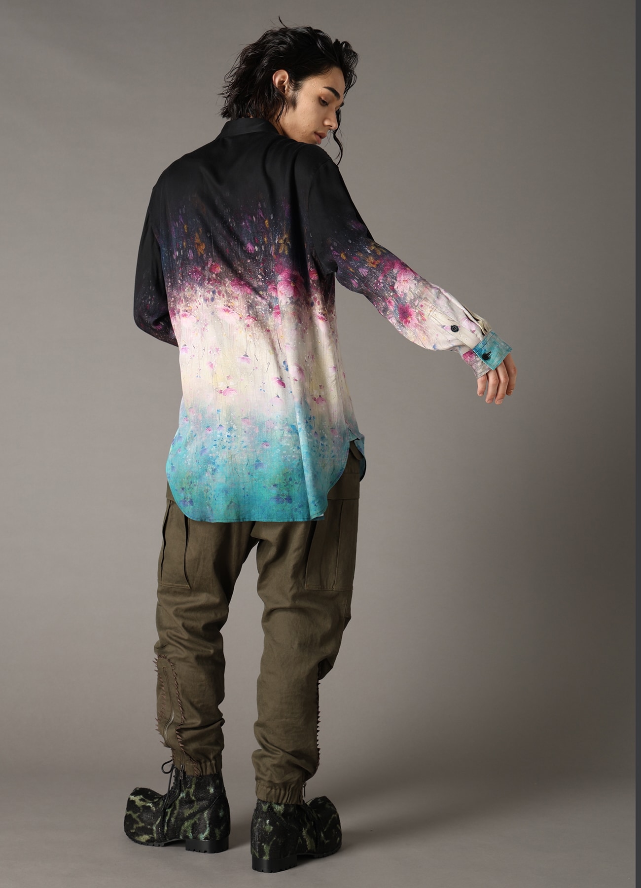 【Pre-Order】Ground Y×CHAINSAW MAN Collaborate Collection FLOWER GRAPHIC SHIRT