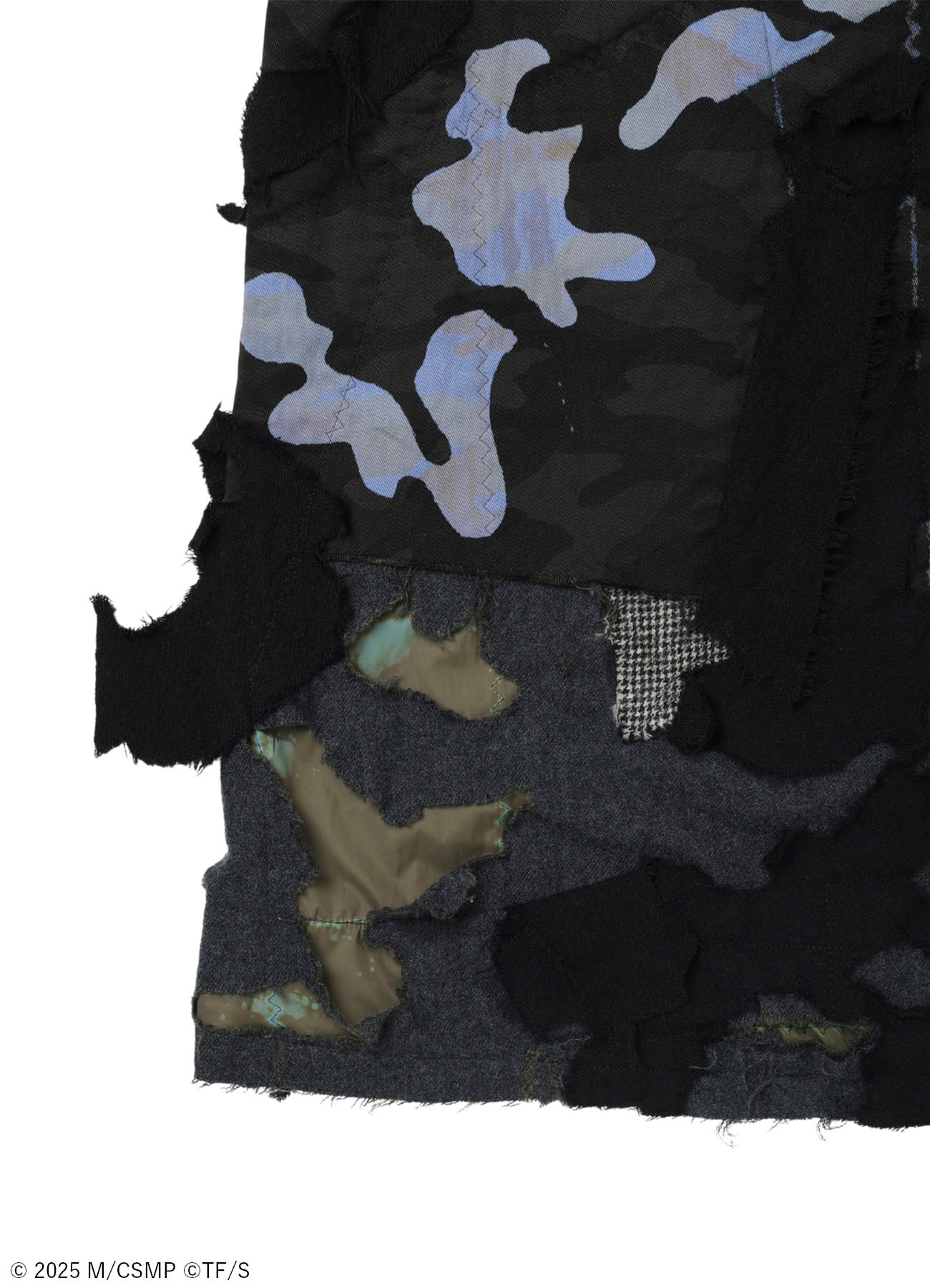 【Pre-Order】Ground Y×CHAINSAW MAN Collaborate Collection EXPLOSION CAMOUFLAGE FOODET COAT