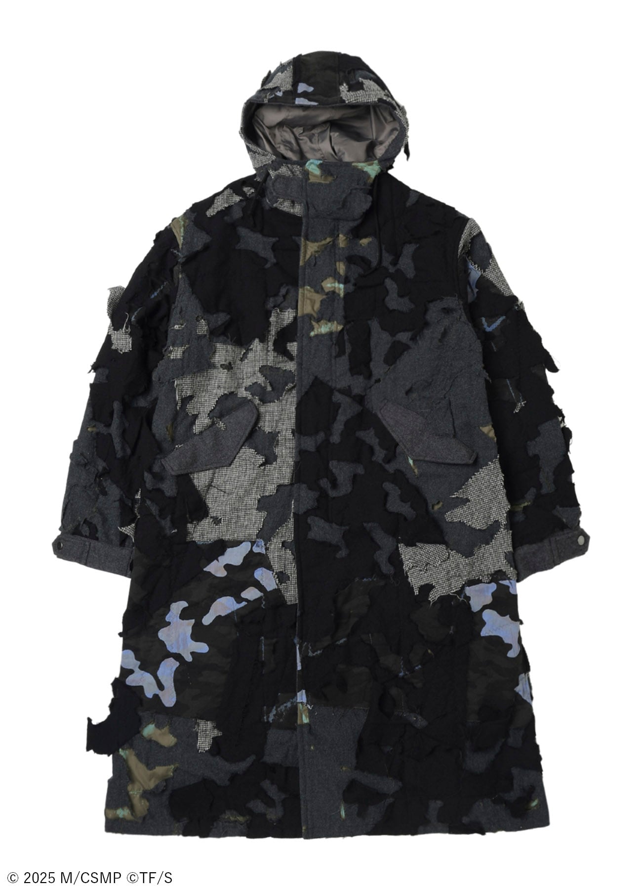 【Pre-Order】Ground Y×CHAINSAW MAN Collaborate Collection EXPLOSION CAMOUFLAGE FOODET COAT
