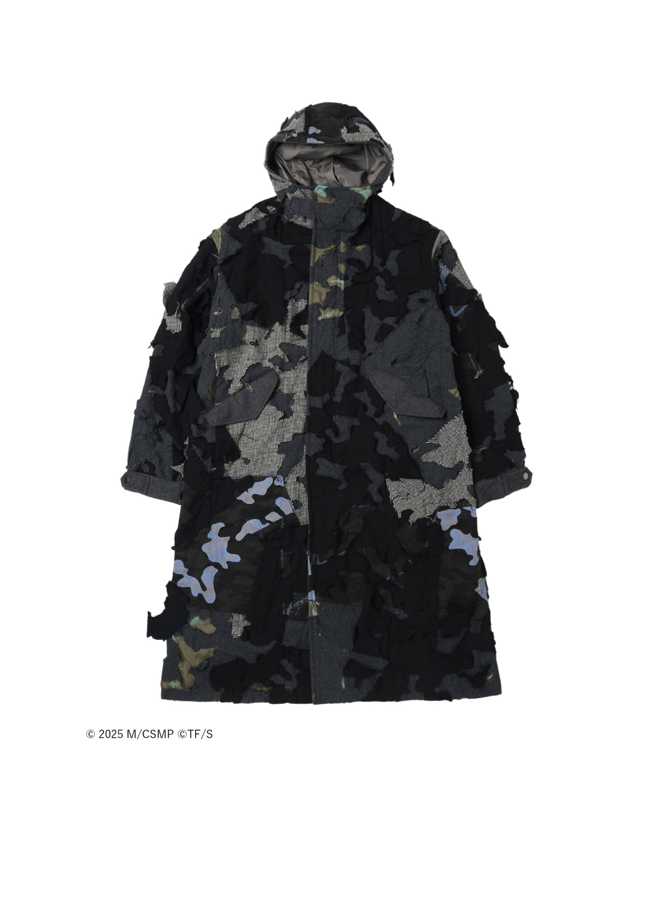 【Pre-Order】Ground Y×CHAINSAW MAN Collaborate Collection EXPLOSION CAMOUFLAGE FOODET COAT