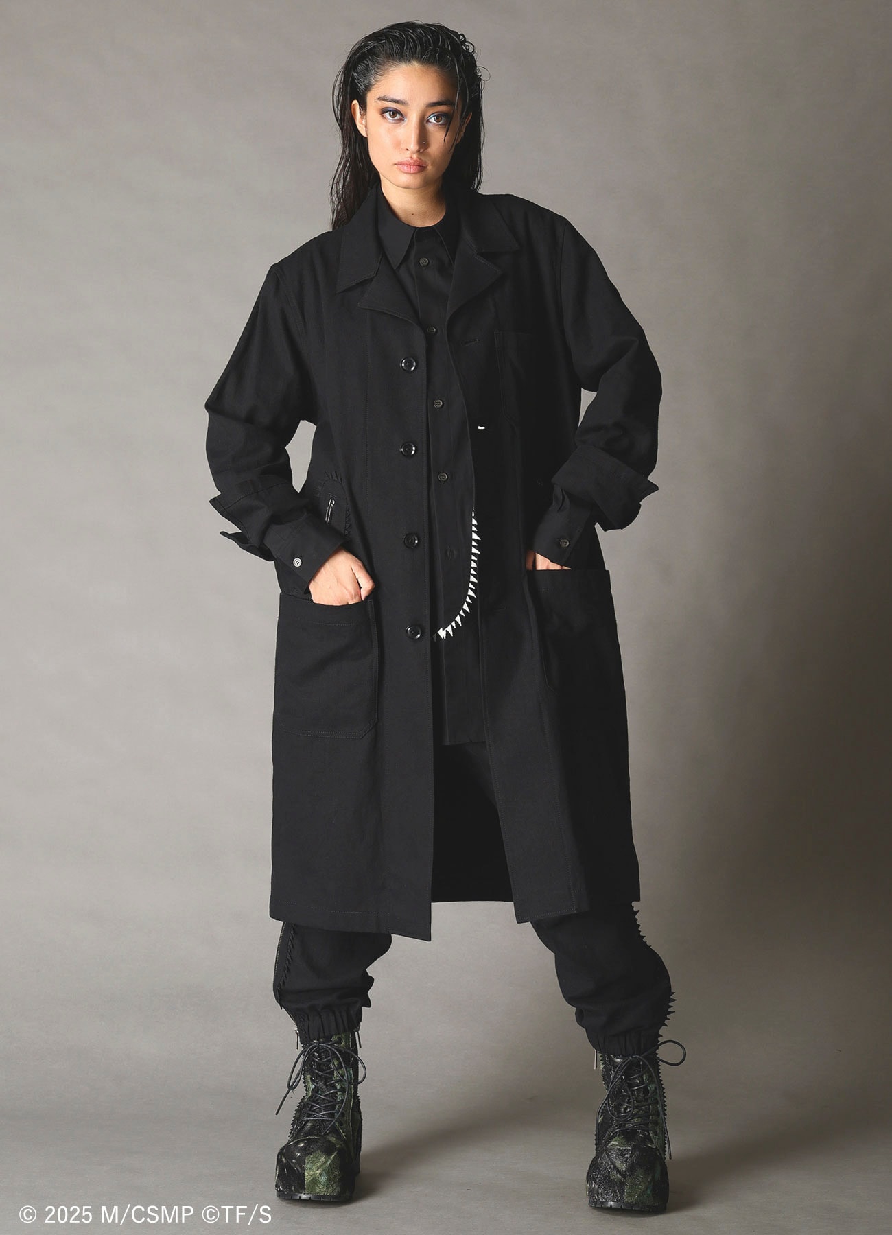 【Pre-Order】Ground Y×CHAINSAW MAN Collaborate Collection CHAINSAW TAPE COAT