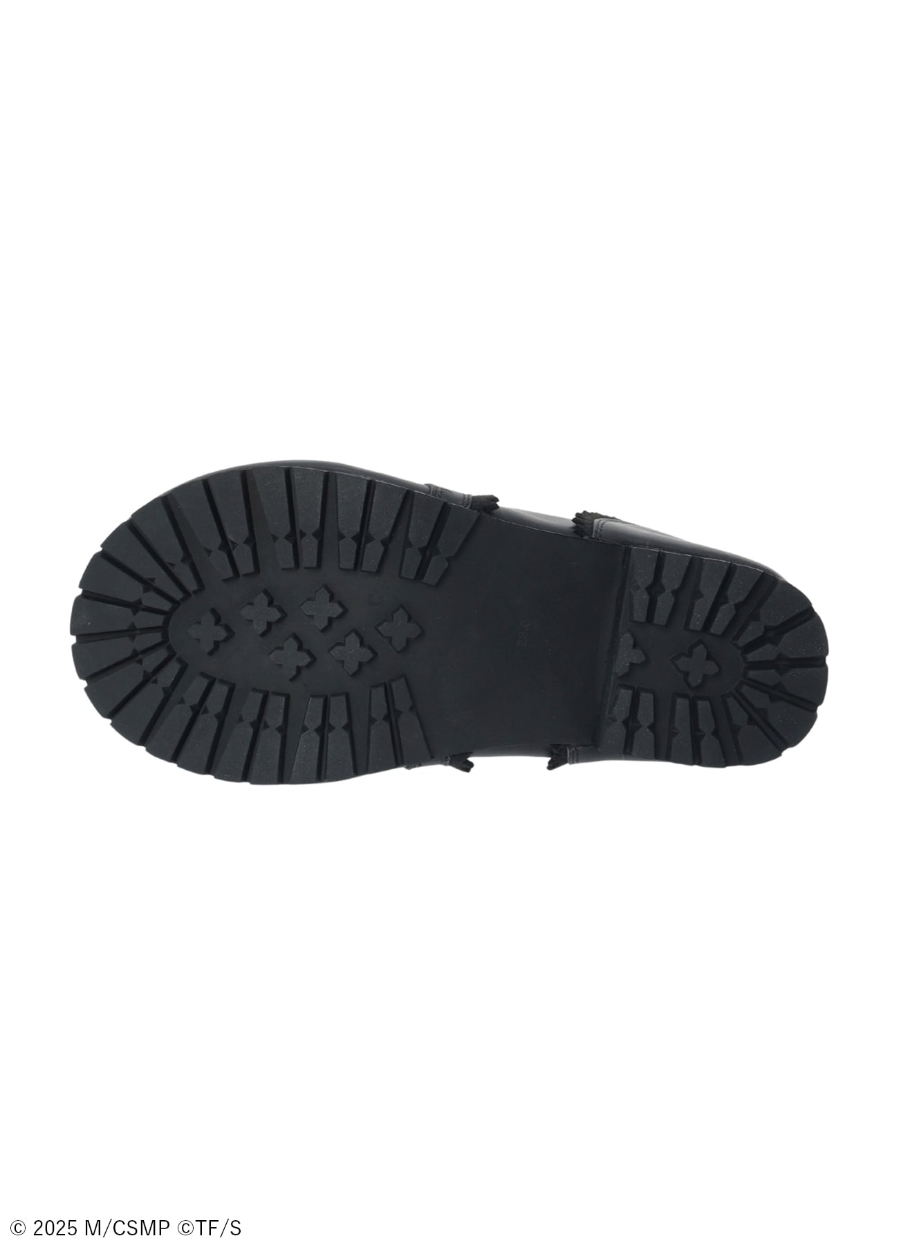 【Pre-Order】Ground Y×CHAINSAW MAN Collaborate Collection CHAINSAW LEATHER PLATFORM SHOES