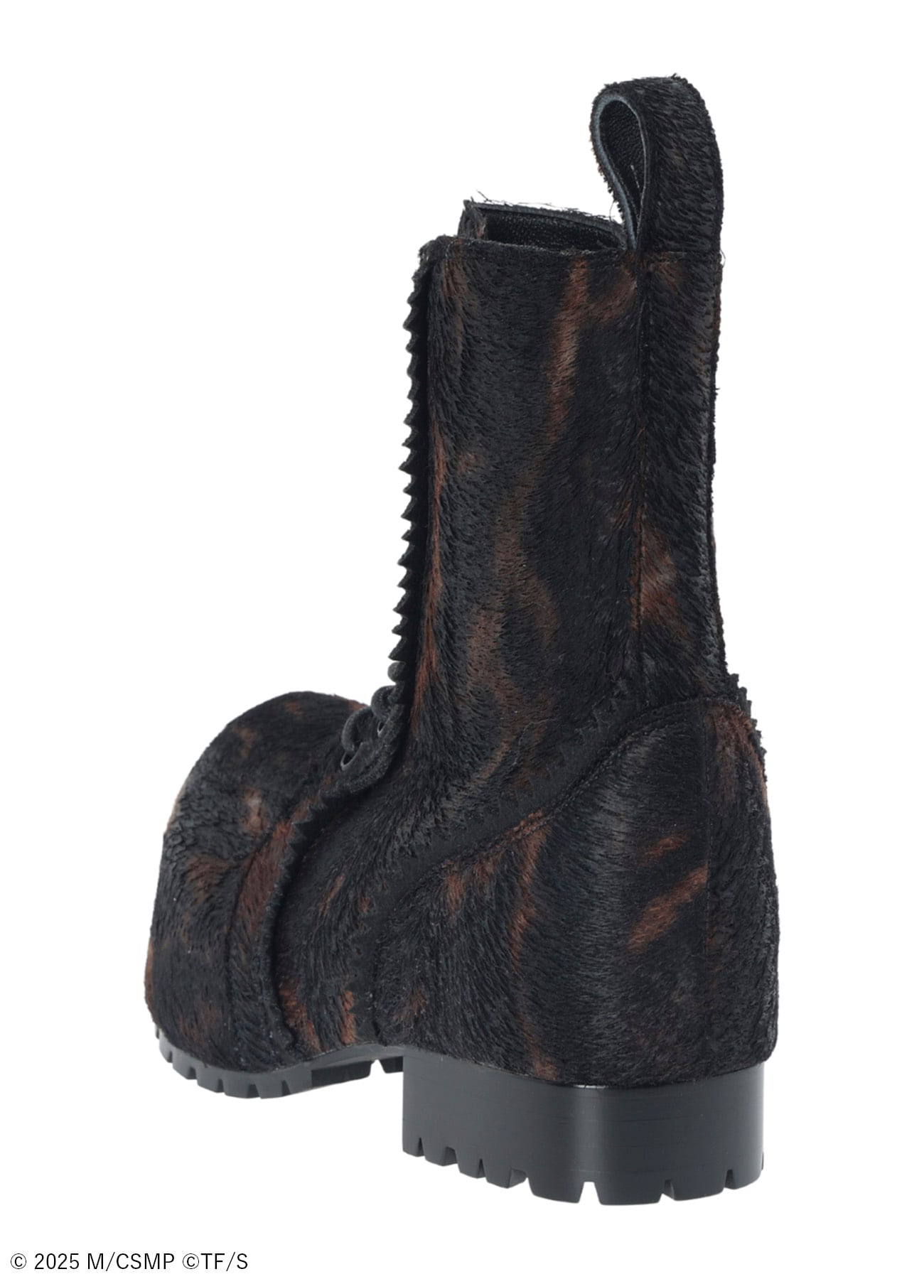【Pre-Order】Ground Y×CHAINSAW MAN Collaborate Collection CHAINSAW HAIR CALF PLATFORM SHOES