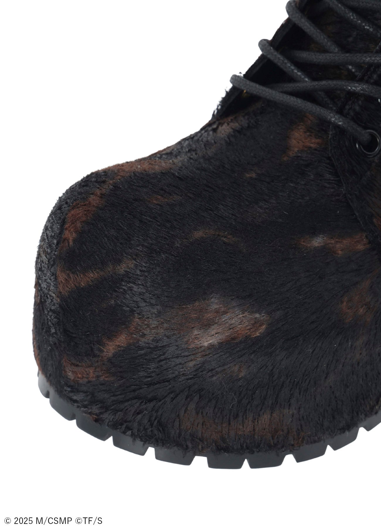 【Pre-Order】Ground Y×CHAINSAW MAN Collaborate Collection CHAINSAW HAIR CALF PLATFORM SHOES