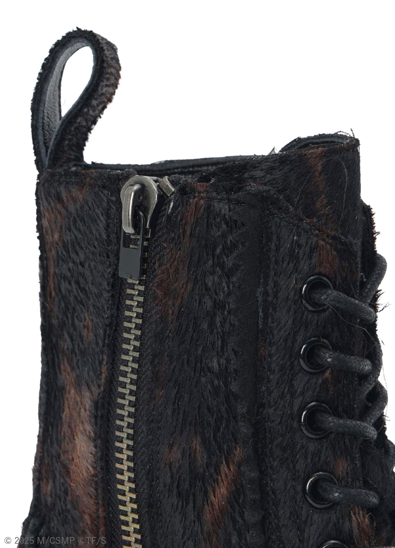 【Pre-Order】Ground Y×CHAINSAW MAN Collaborate Collection CHAINSAW HAIR CALF PLATFORM SHOES