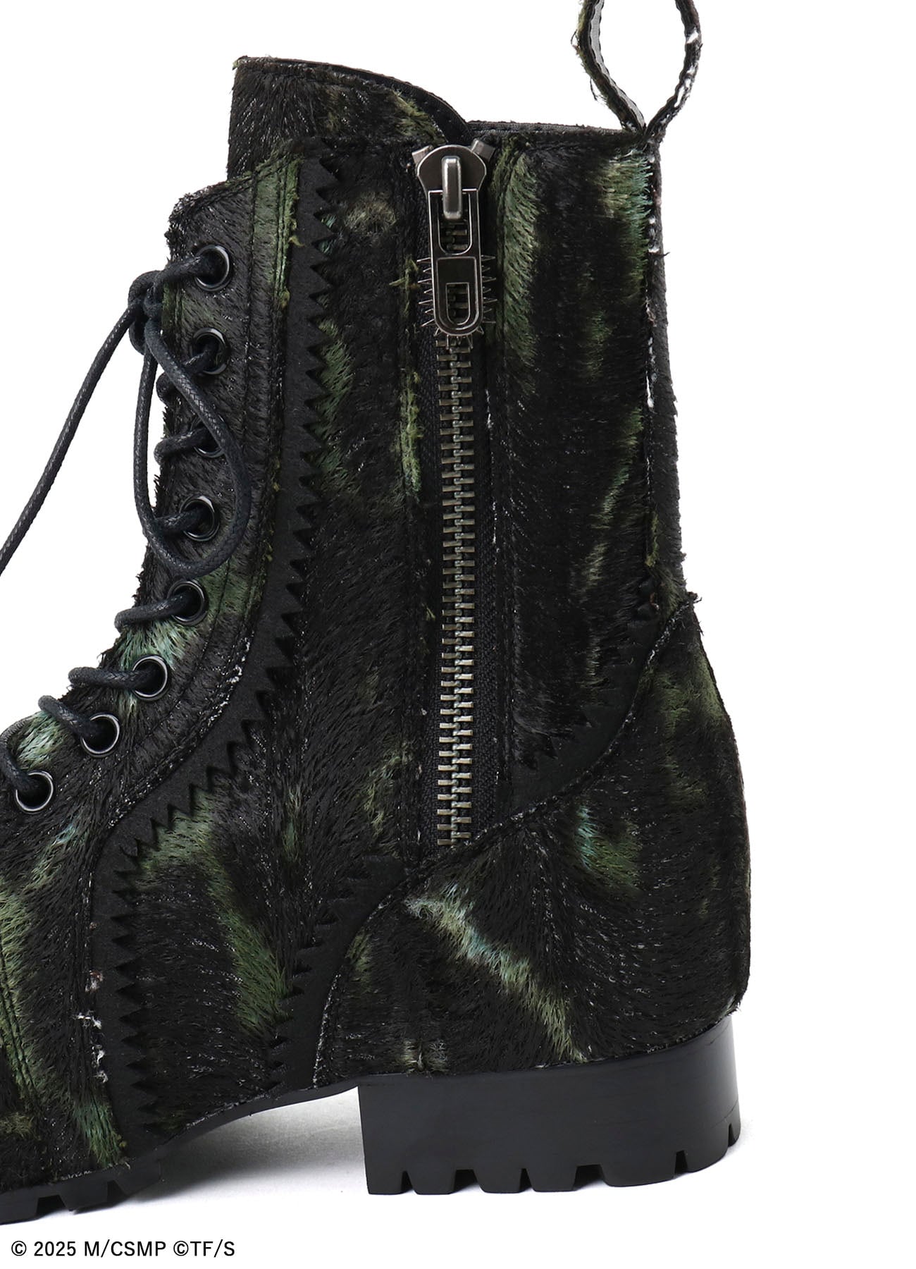 【Pre-Order】Ground Y×CHAINSAW MAN Collaborate Collection CHAINSAW HAIR CALF PLATFORM SHOES【2026年2月下旬頃より順次発送】