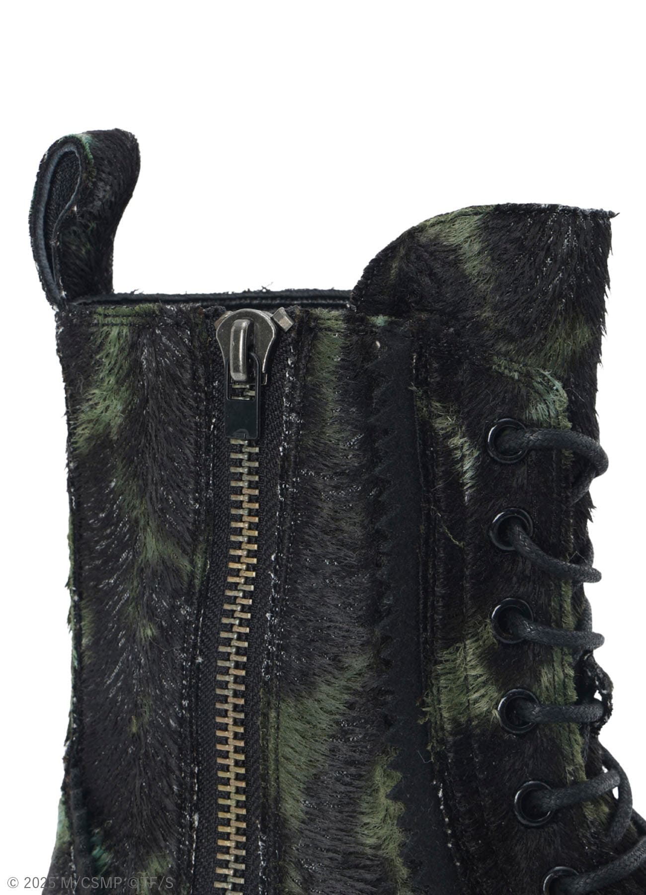 【Pre-Order】Ground Y×CHAINSAW MAN Collaborate Collection CHAINSAW HAIR CALF PLATFORM SHOES