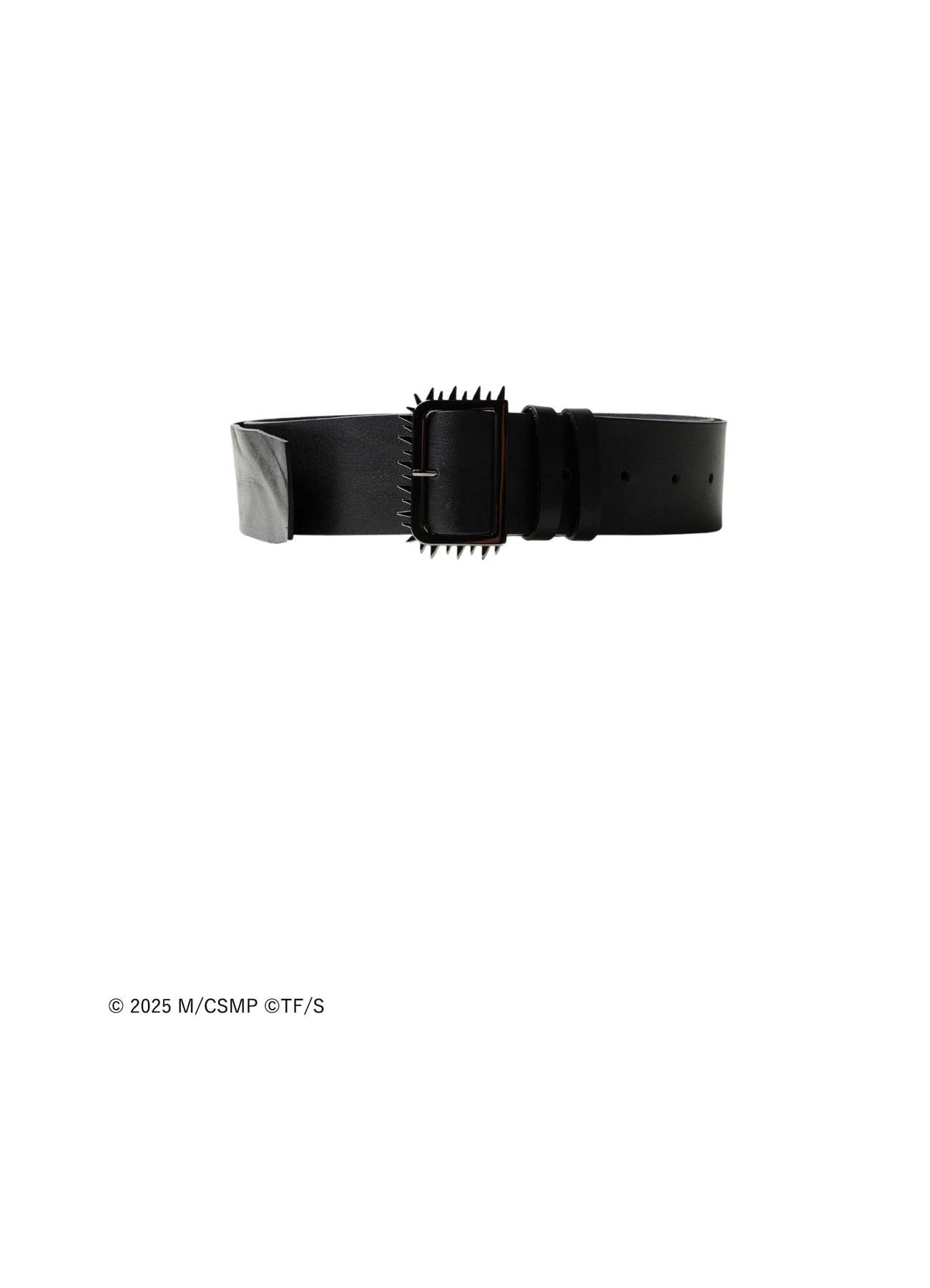 【Pre-Order】Ground Y×CHAINSAW MAN Collaborate Collection CHAINSAW LEATHER BELT