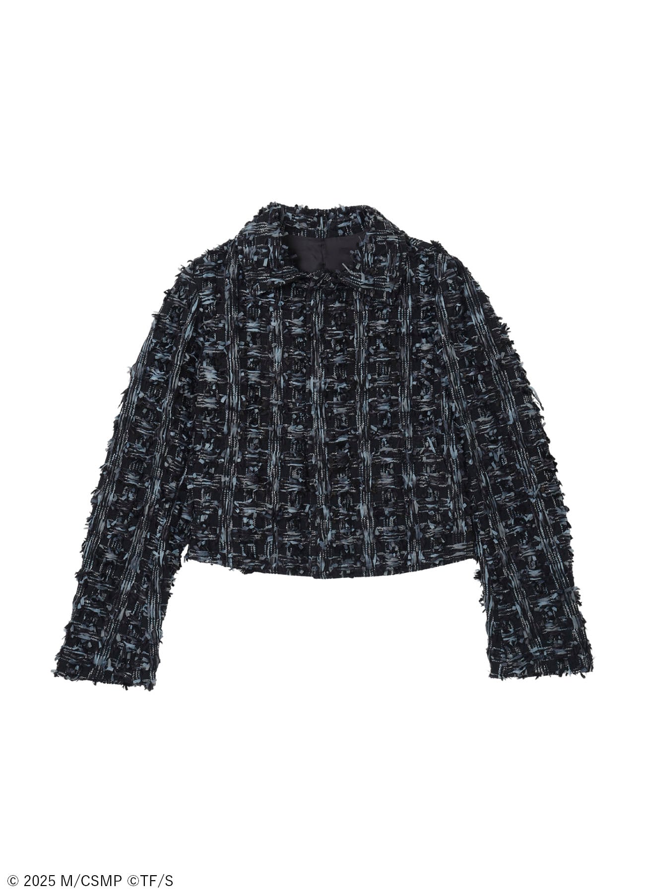 【Pre-Order】Ground Y×CHAINSAW MAN Collaborate Collection EXPLOSION TWEED SHORT JACKET
