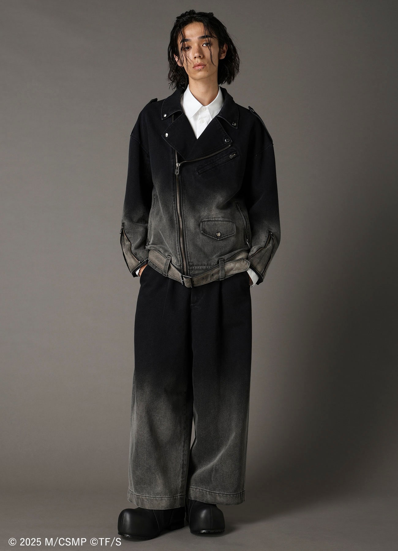【Pre-Order】Ground Y×CHAINSAW MAN Collaborate Collection BLEACH WASH CHAINSAW RIDERS