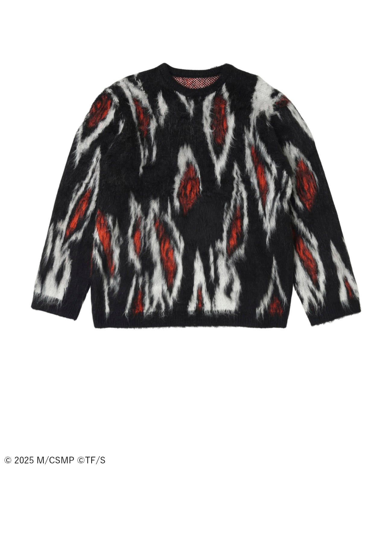 【Pre-Order】Ground Y×CHAINSAW MAN Collaborate Collection FOX DEVIL EYES KNIT