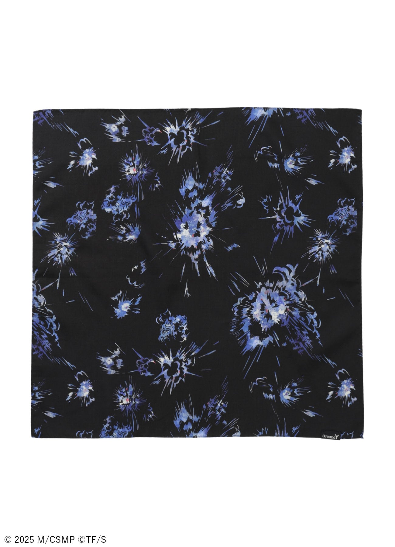 【Pre-Order】Ground Y×CHAINSAW MAN Collaborate Collection EXPLOSION GRAPHIC HANDKERCHIEF