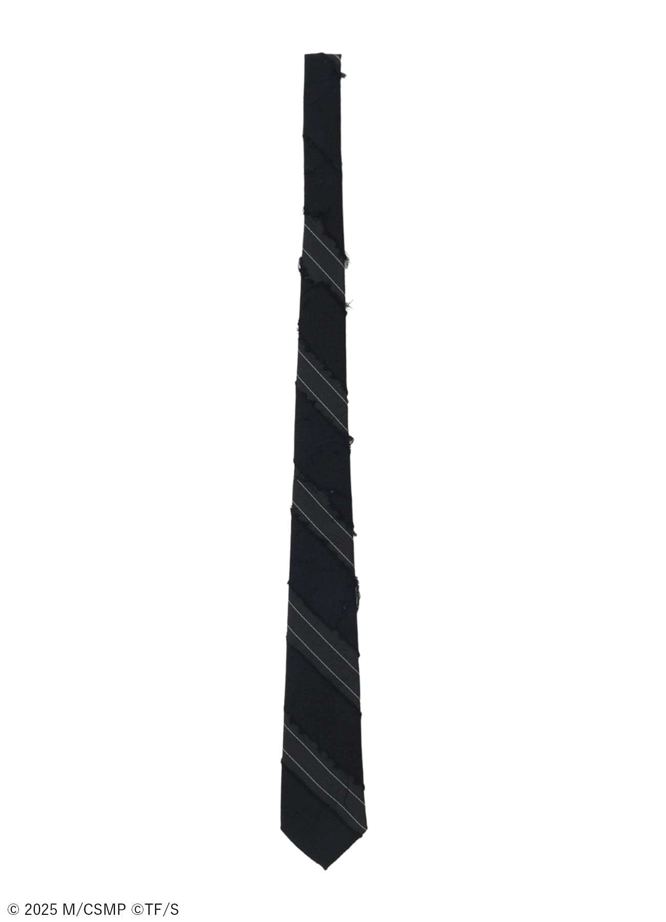 【Pre-Order】Ground Y×CHAINSAW MAN Collaborate Collection CHAINSAW OPARL FINISHING STRIPE TIE