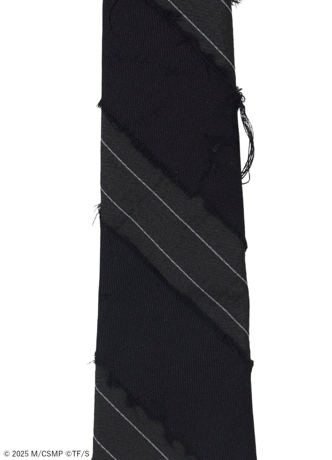 【Pre-Order】Ground Y×CHAINSAW MAN Collaborate Collection CHAINSAW OPARL FINISHING STRIPE TIE