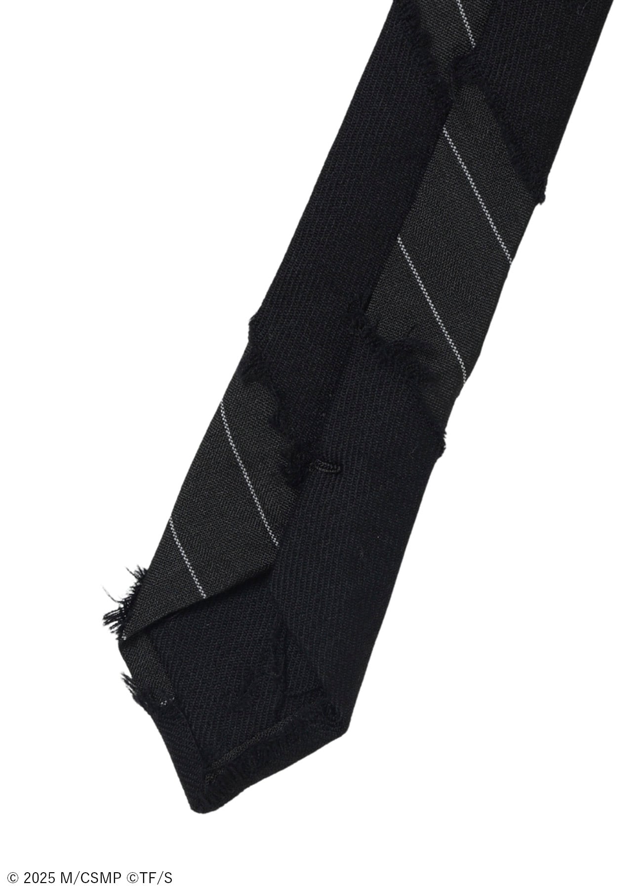 【Pre-Order】Ground Y×CHAINSAW MAN Collaborate Collection CHAINSAW OPARL FINISHING STRIPE TIE