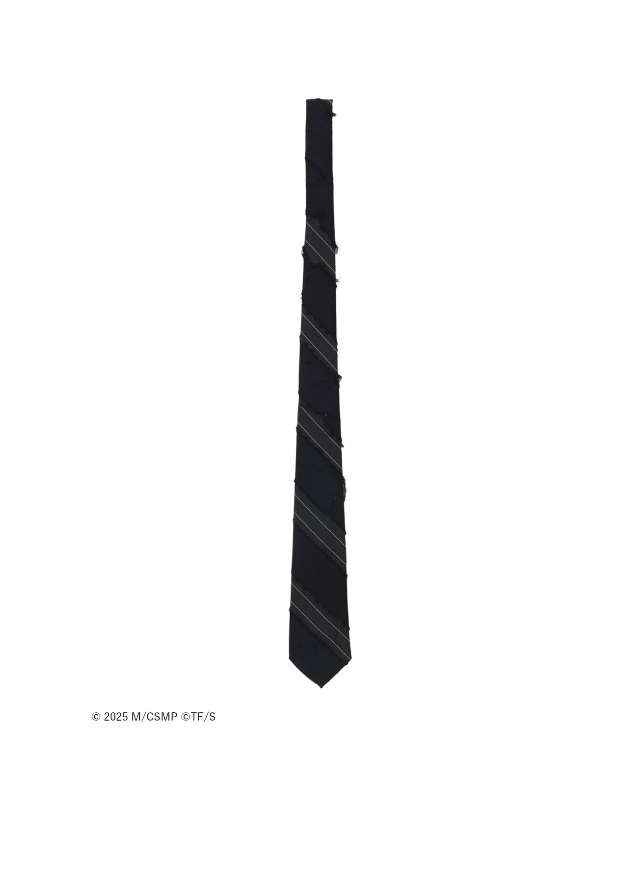 【Pre-Order】Ground Y×CHAINSAW MAN Collaborate Collection CHAINSAW OPARL FINISHING STRIPE TIE