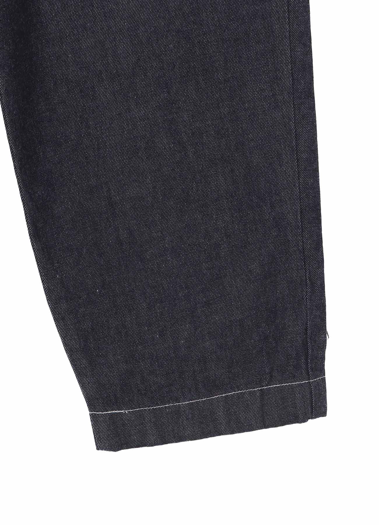 Ground Y×EDWIN 11oz INDIGO DENIM WIDE-TUCK PANTS WITH TAB DETAIL