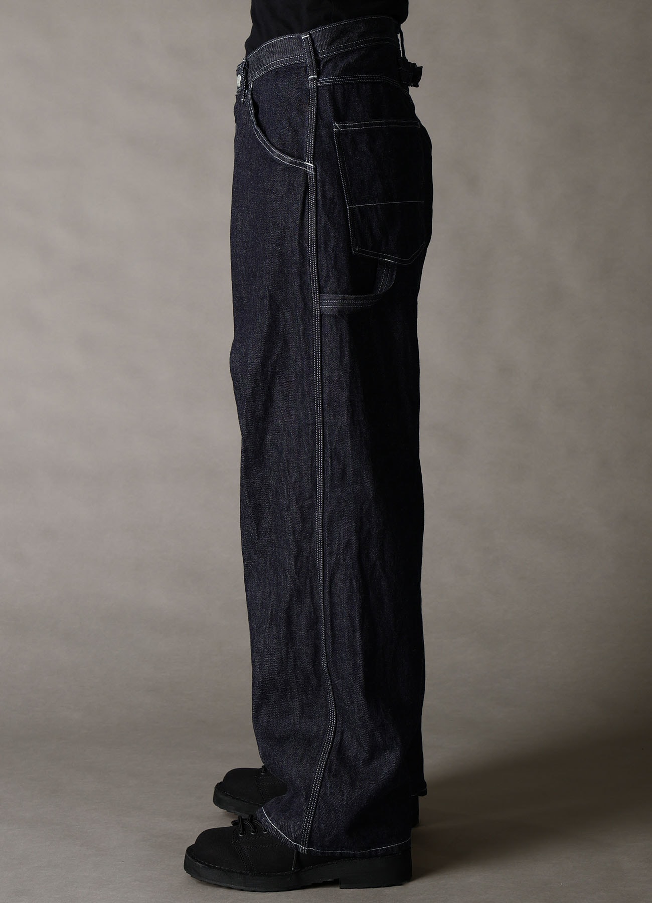 Ground Y×EDWIN 11oz INDIGO DENIM PAINTER PANTS