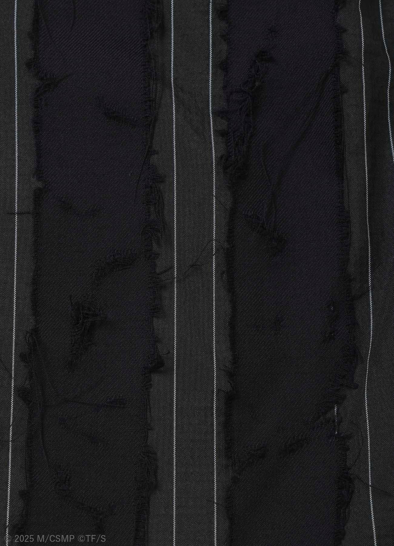 【Pre-Order】Ground Y×CHAINSAW MAN Collaborate Collection CHAINSAW OPAL FINISHING WIDE PANTS