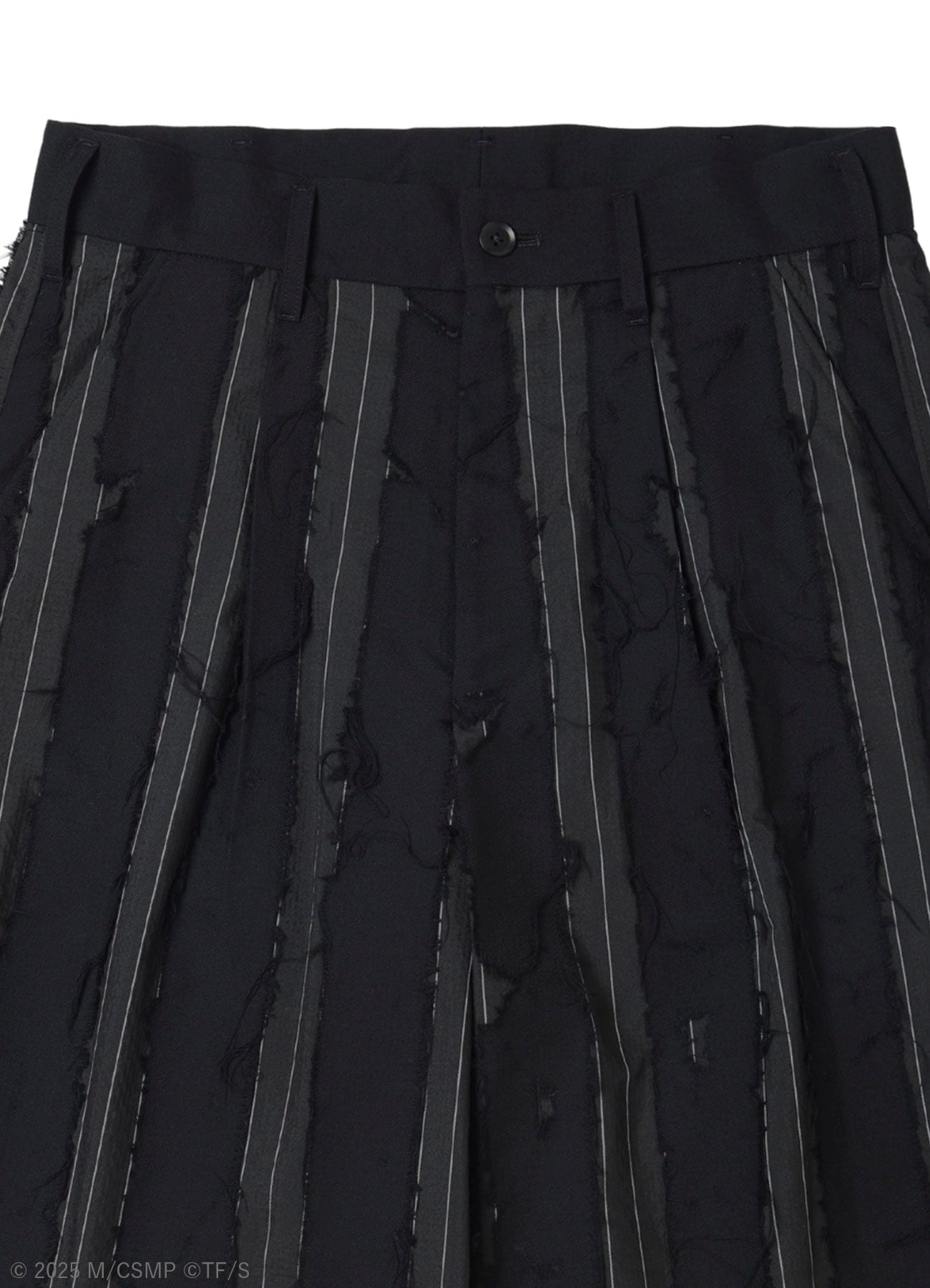 【Pre-Order】Ground Y×CHAINSAW MAN Collaborate Collection CHAINSAW OPAL FINISHING WIDE PANTS