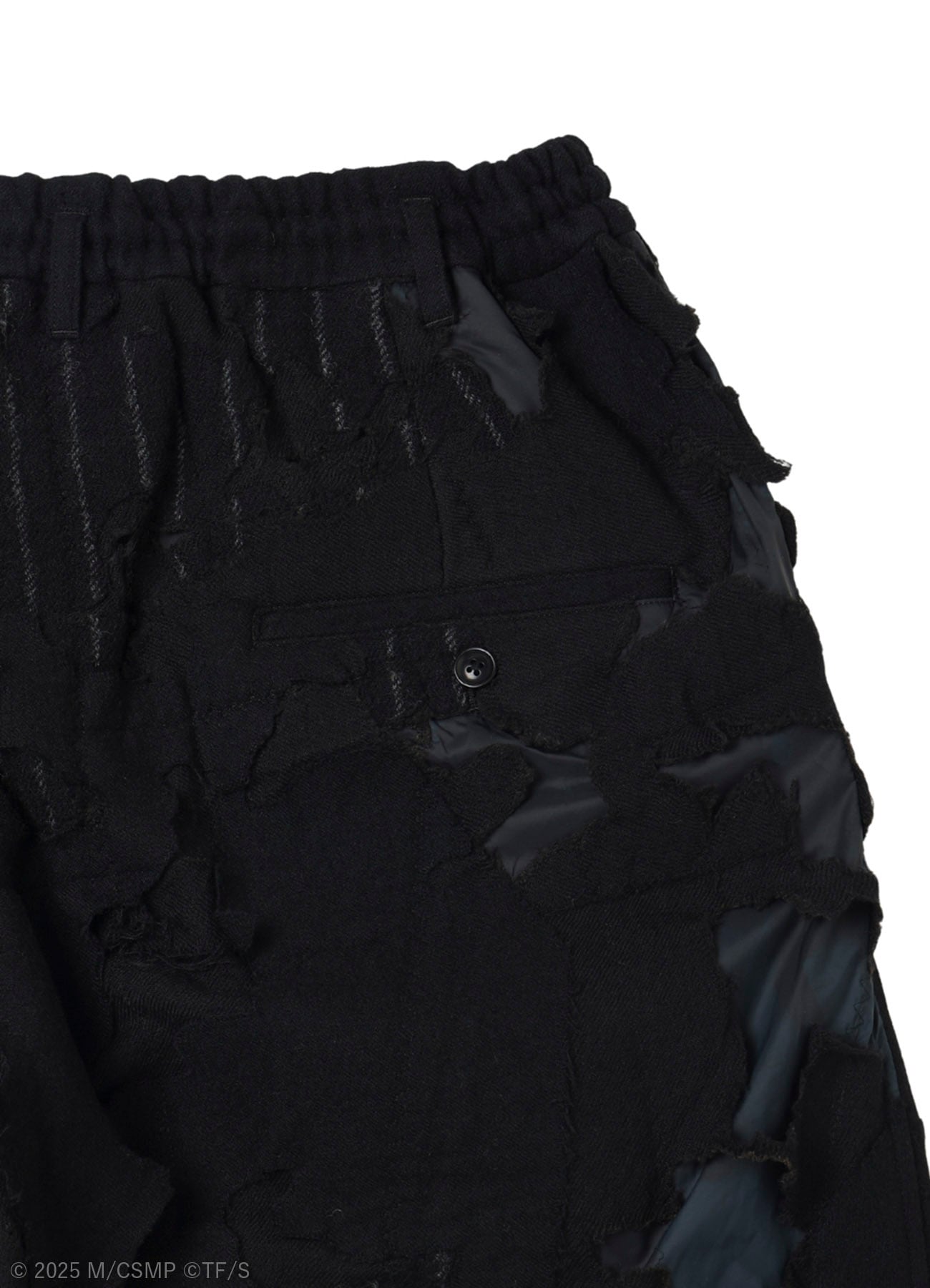 【Pre-Order】Ground Y×CHAINSAW MAN Collaborate Collection EXPLOSION CAMOUFLAGE WIDE PANTS