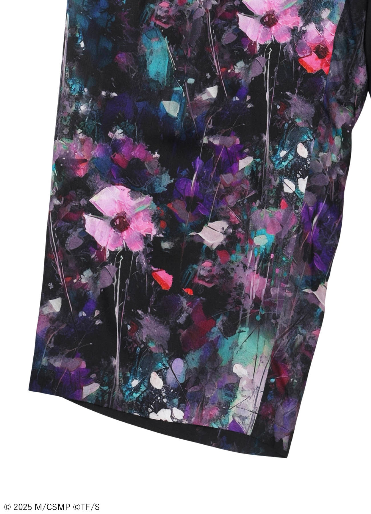 【Pre-Order】Ground Y×CHAINSAW MAN Collaborate Collection FLOWER AND BOMB GRAPHIC PANTS