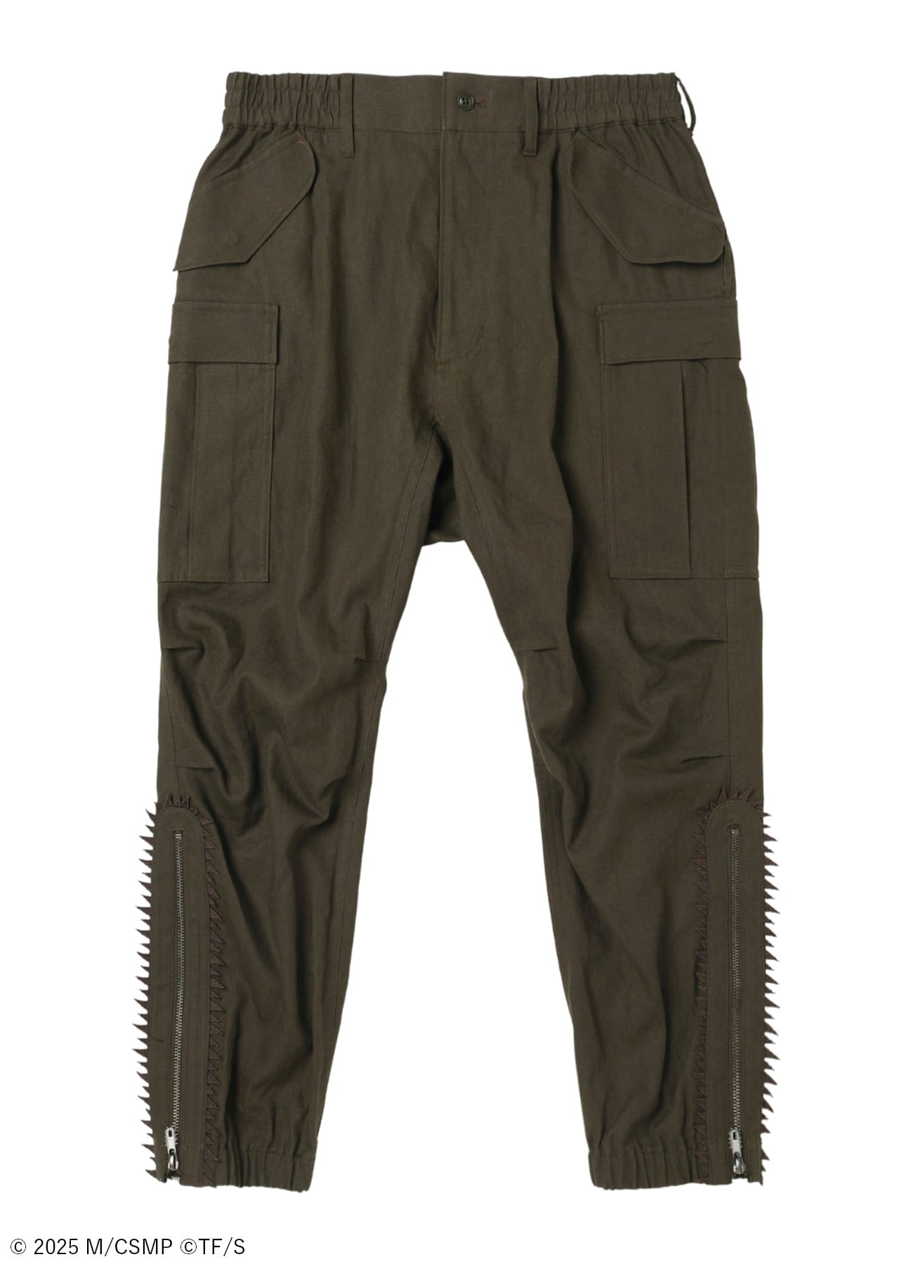 【Pre-Order】Ground Y×CHAINSAW MAN Collaborate Collection CHAINSAW TAPE PANTS