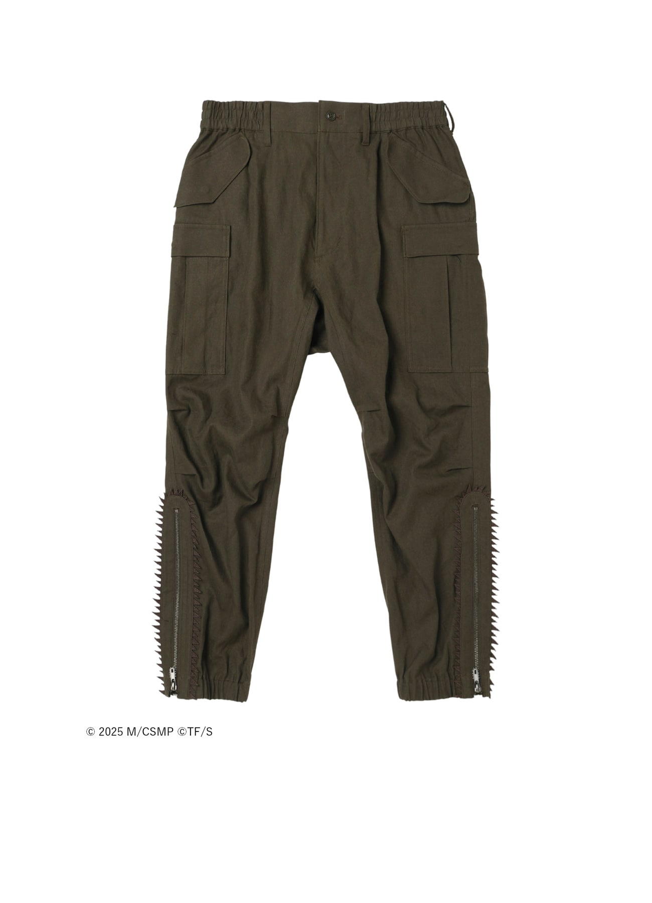 【Pre-Order】Ground Y×CHAINSAW MAN Collaborate Collection CHAINSAW TAPE PANTS
