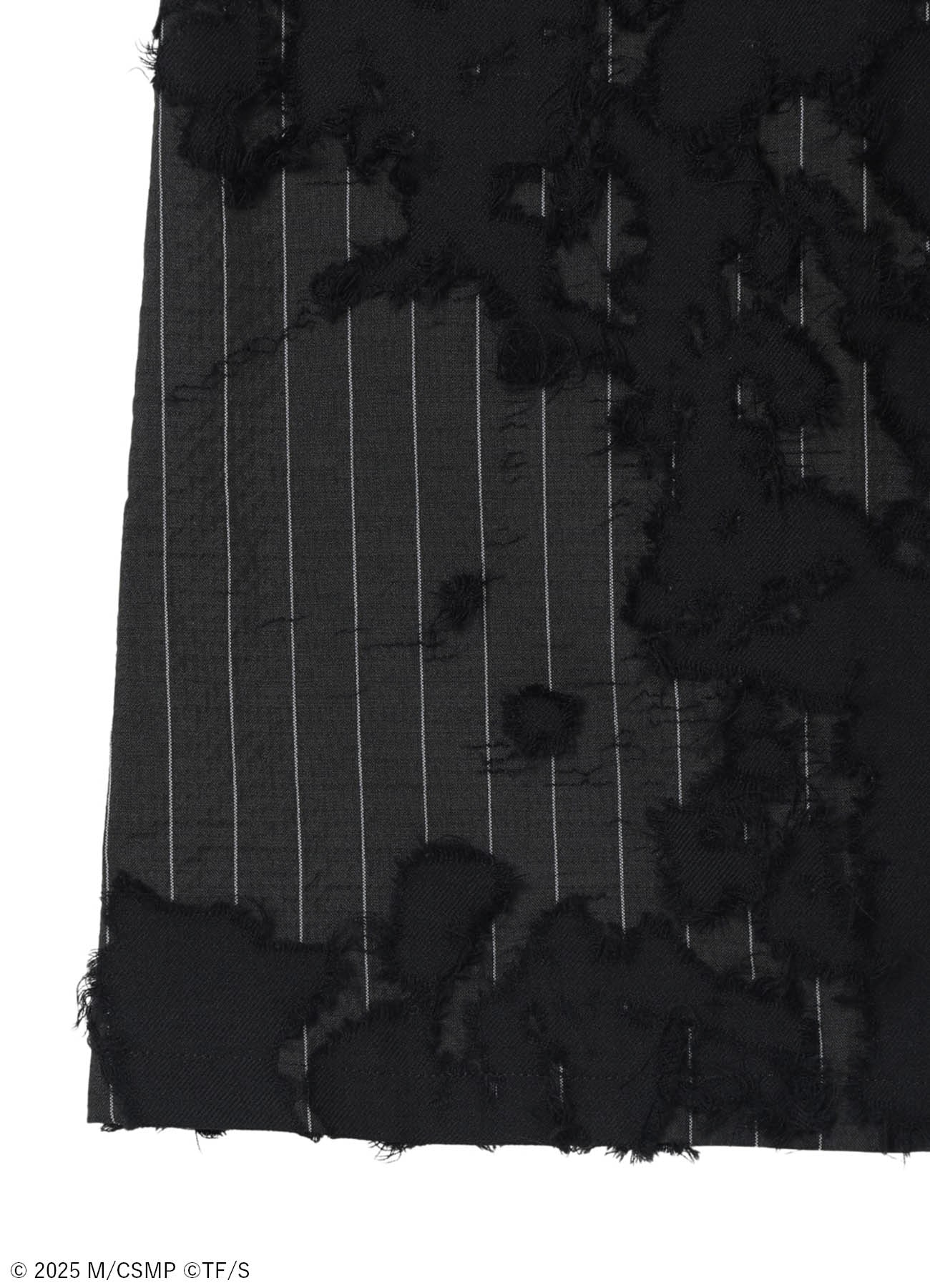 【Pre-Order】Ground Y×CHAINSAW MAN Collaborate Collection CHAINSAW OPAL FINISHING SKIRT