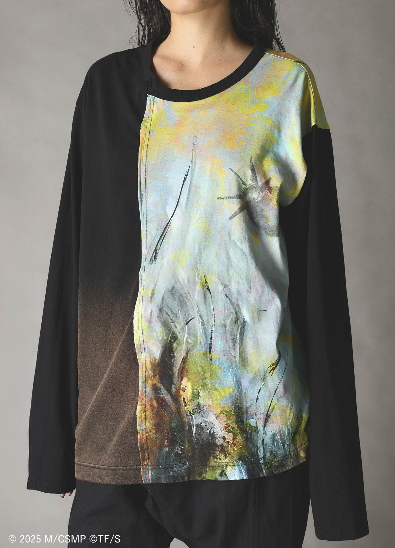 【Pre-Order】Ground Y×CHAINSAW MAN Collaborate Collection FLOWER AND BOMB SWITCHING T-SHIRT