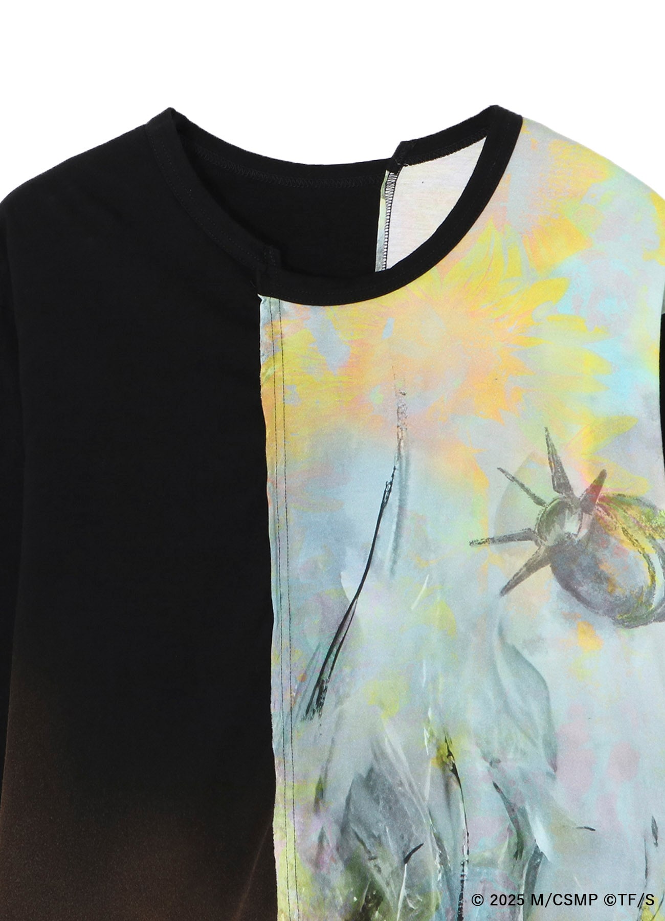 【Pre-Order】Ground Y×CHAINSAW MAN Collaborate Collection FLOWER AND BOMB SWITCHING T-SHIRT