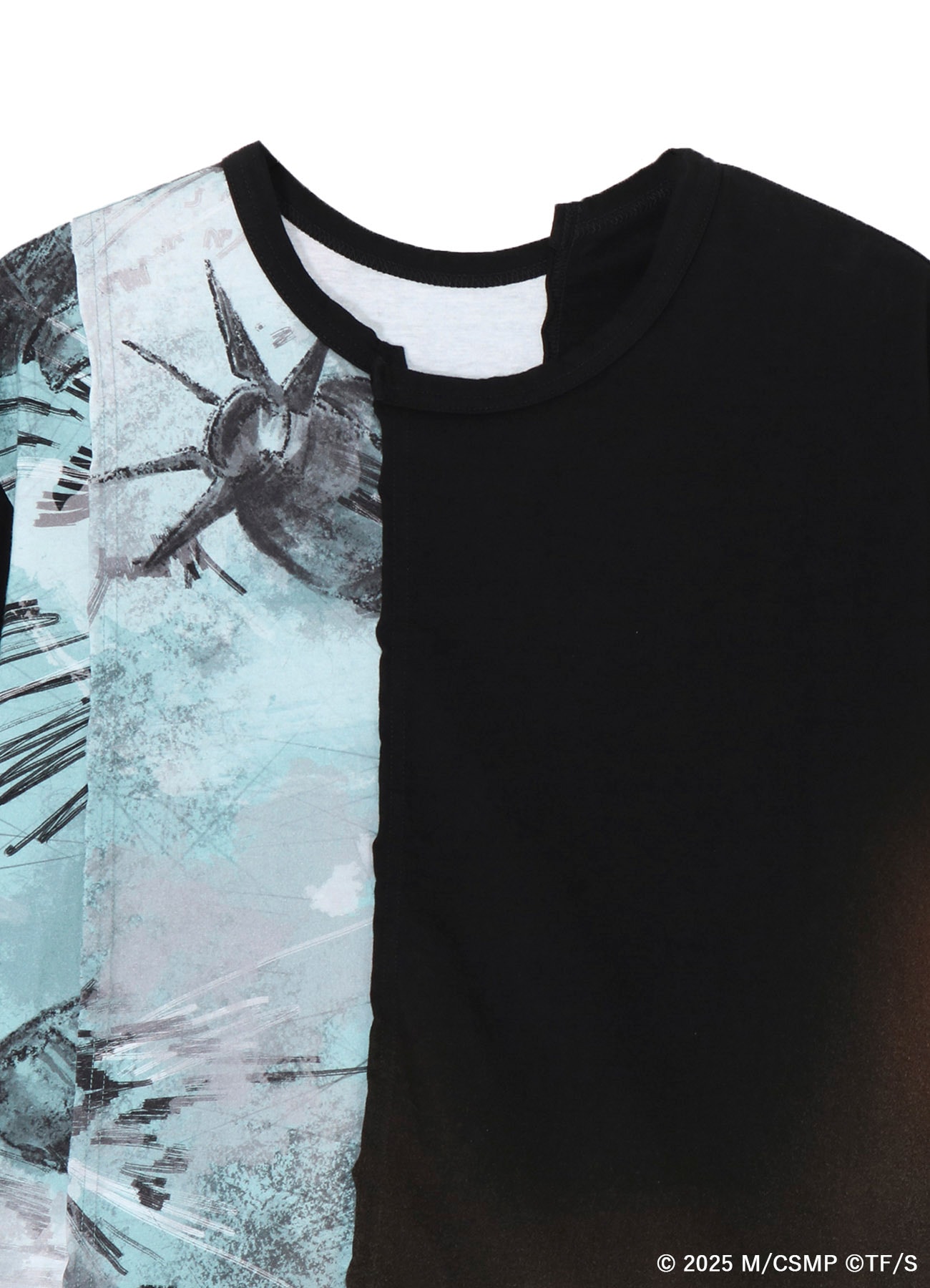 【Pre-Order】Ground Y×CHAINSAW MAN Collaborate Collection BOMB AND REZE SWITCHING T-SHIRT