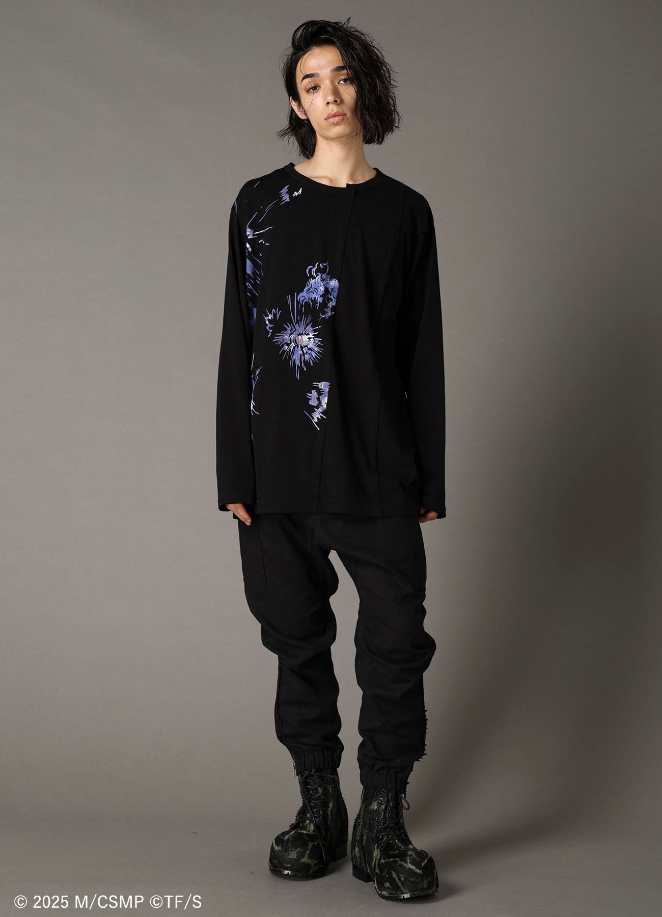 【Pre-Order】Ground Y×CHAINSAW MAN Collaborate Collection EXPLOSION REZE SWITCHING T-SHIRT